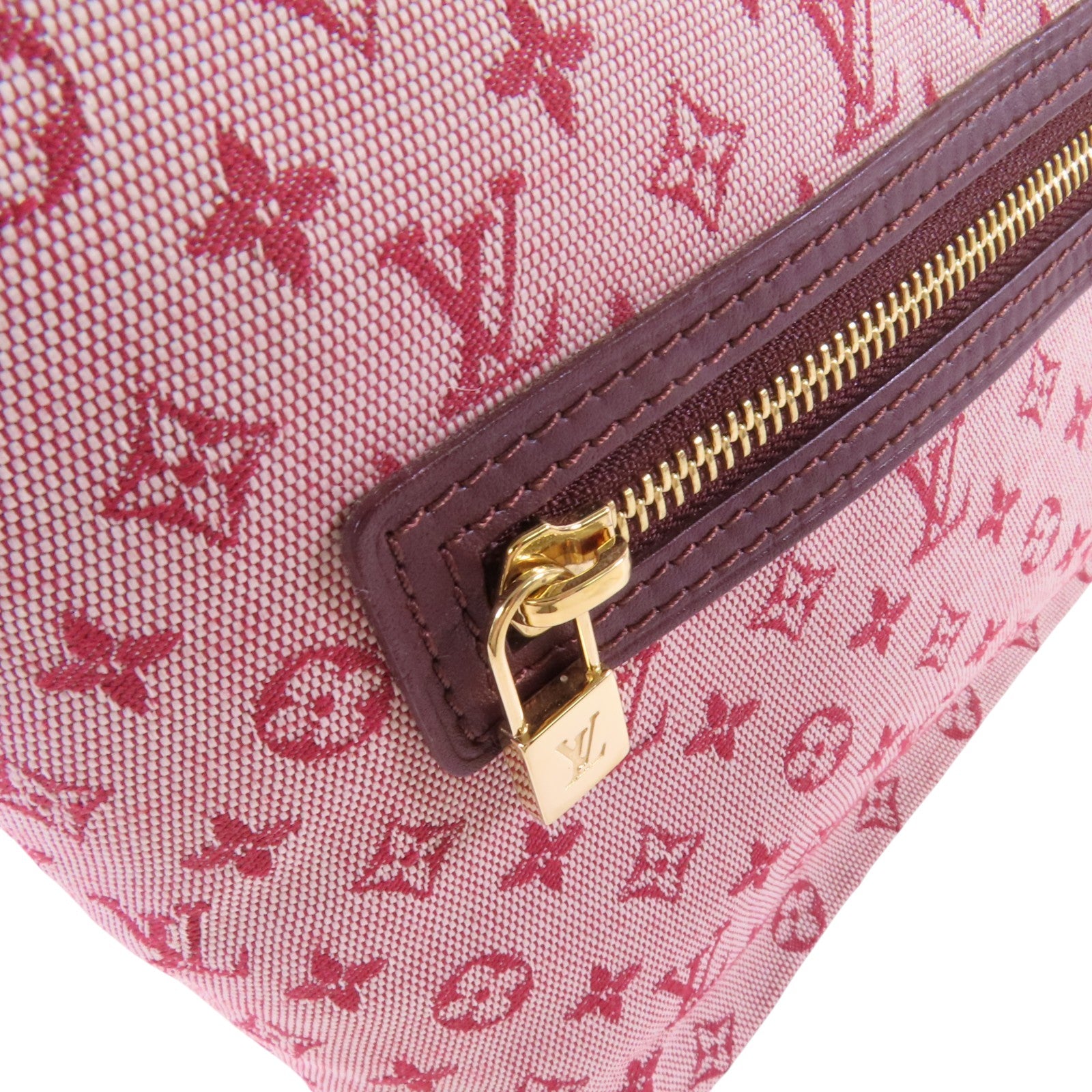 LOUIS VUITTON Monogram-mini Lucille PM金扣手挽袋
