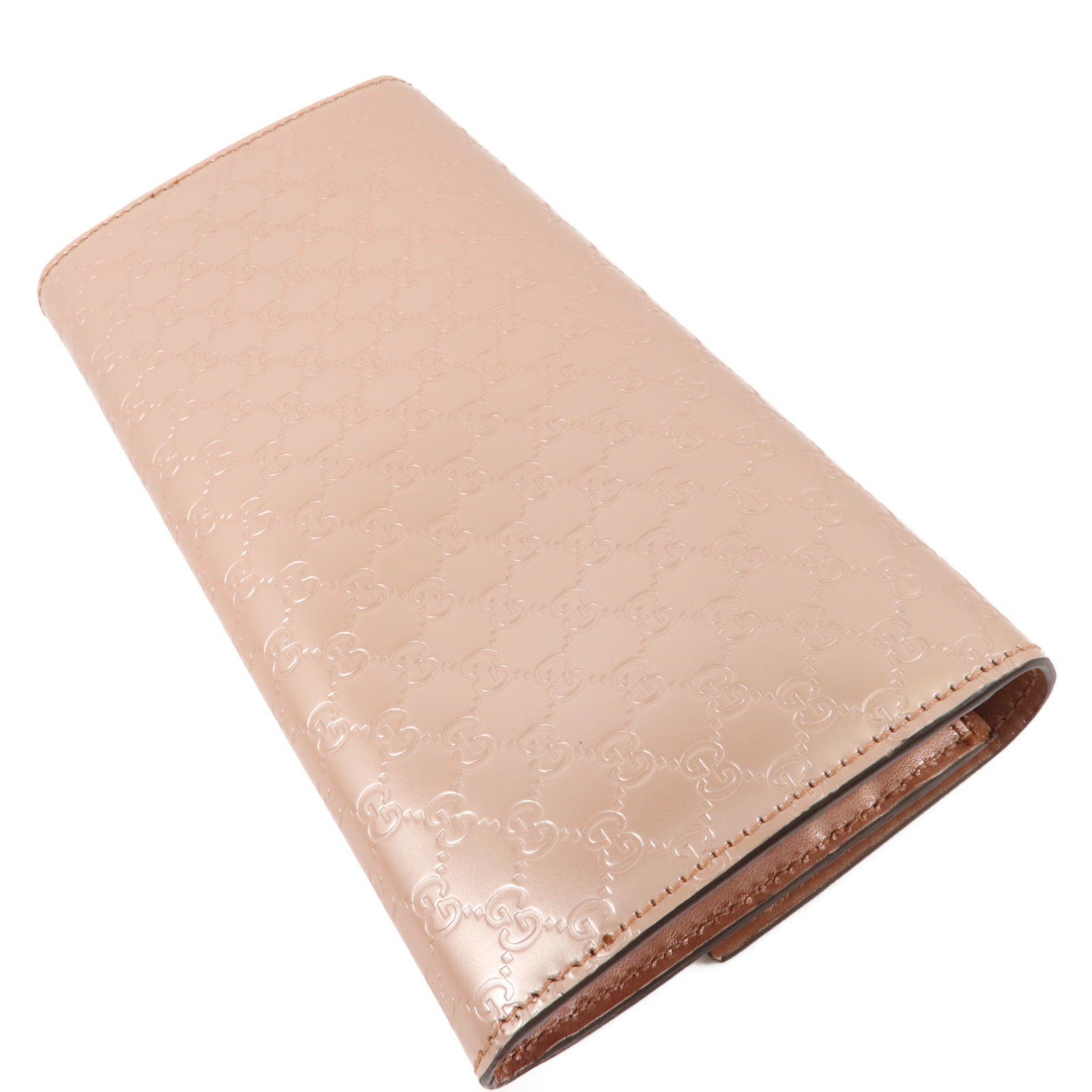 GUCCI 牛皮皮革Guccissima Long Wallet長錢包