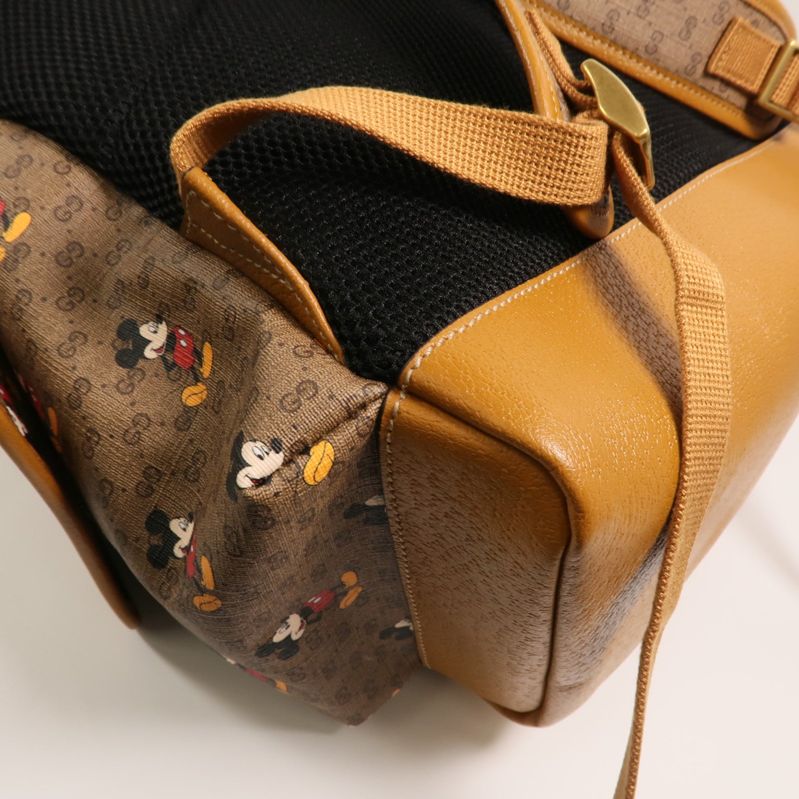 GUCCI 【激減優惠】塗層帆布Gucci X Disney Backpack背包