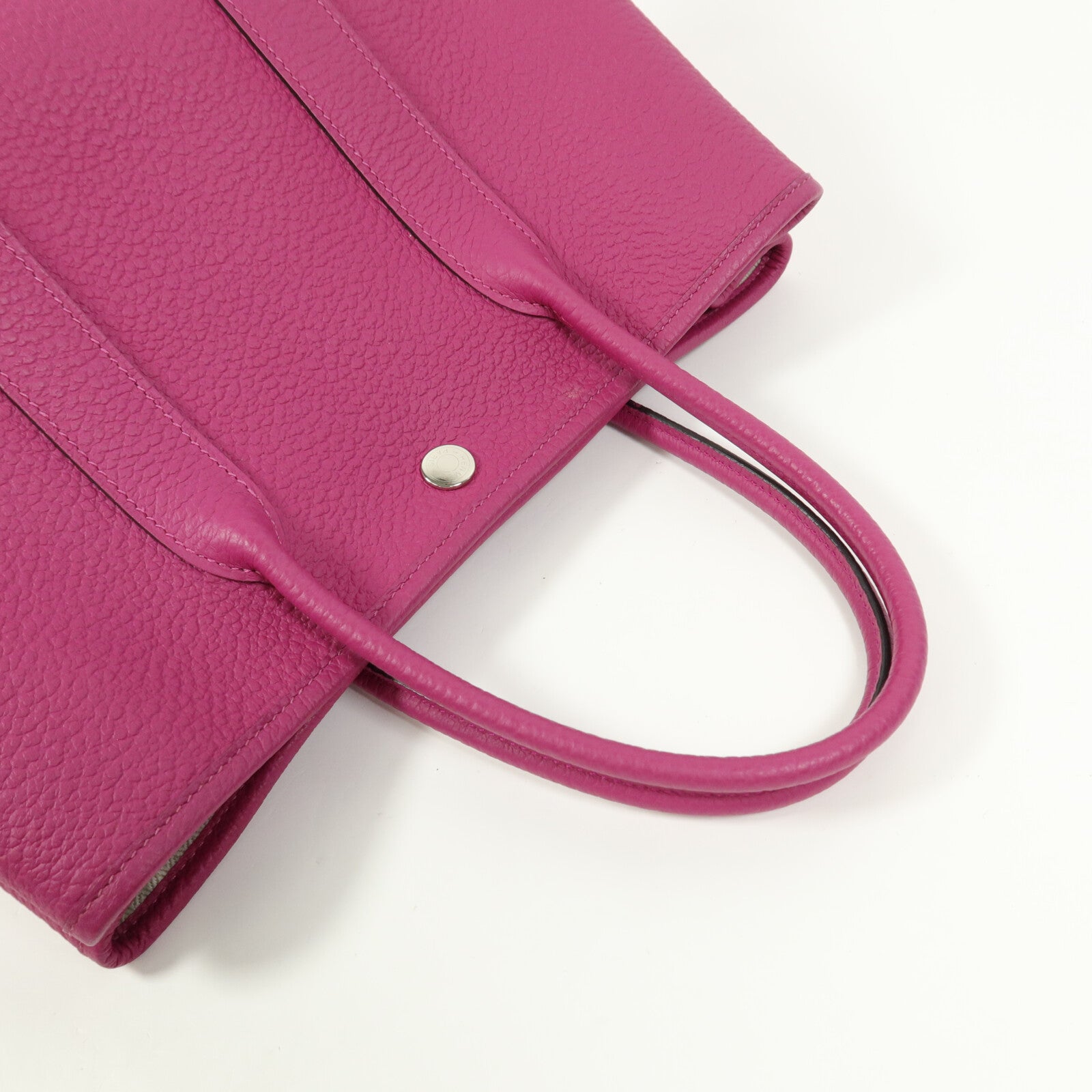 HERMES Negonda皮革Garden Party TPM 30手挽袋