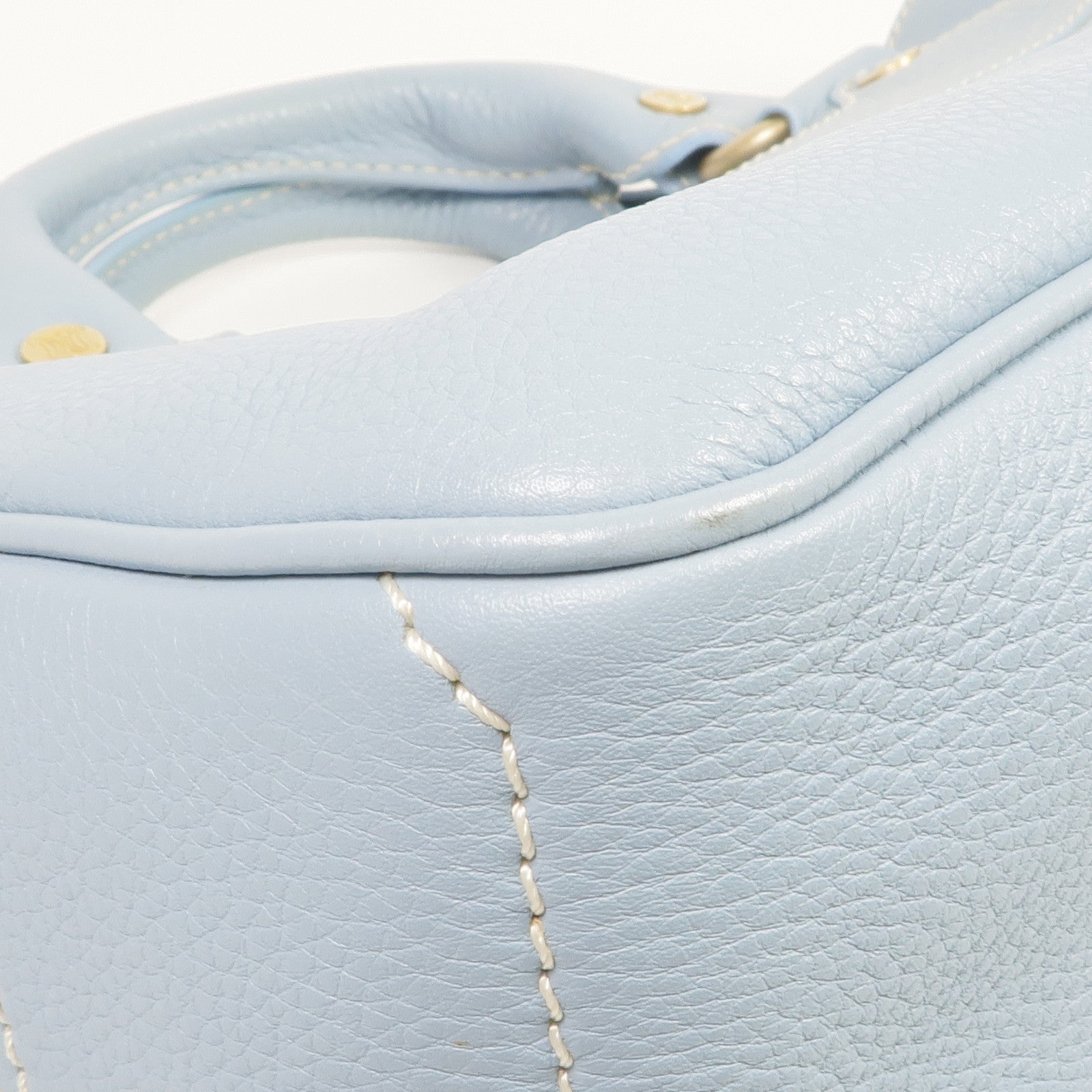 CELINE 牛皮皮革Handbag金扣手挽袋