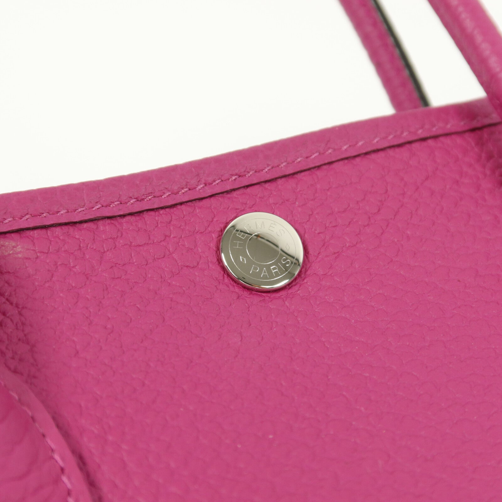 HERMES Negonda皮革Garden Party TPM 30手挽袋