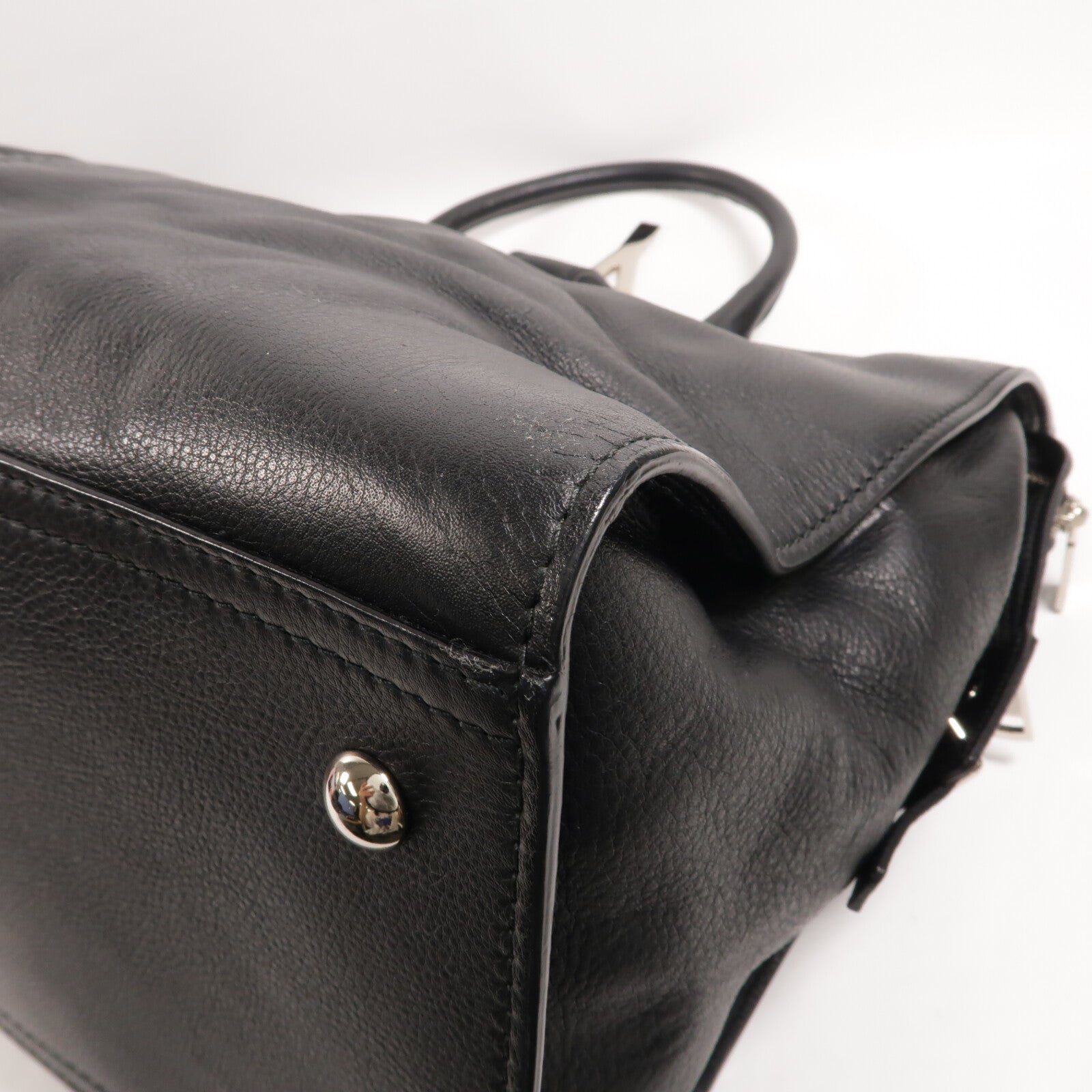 YVES SAINT LAURENT 牛皮皮革Cabas Chyc Weekender Boston Bag手挽袋