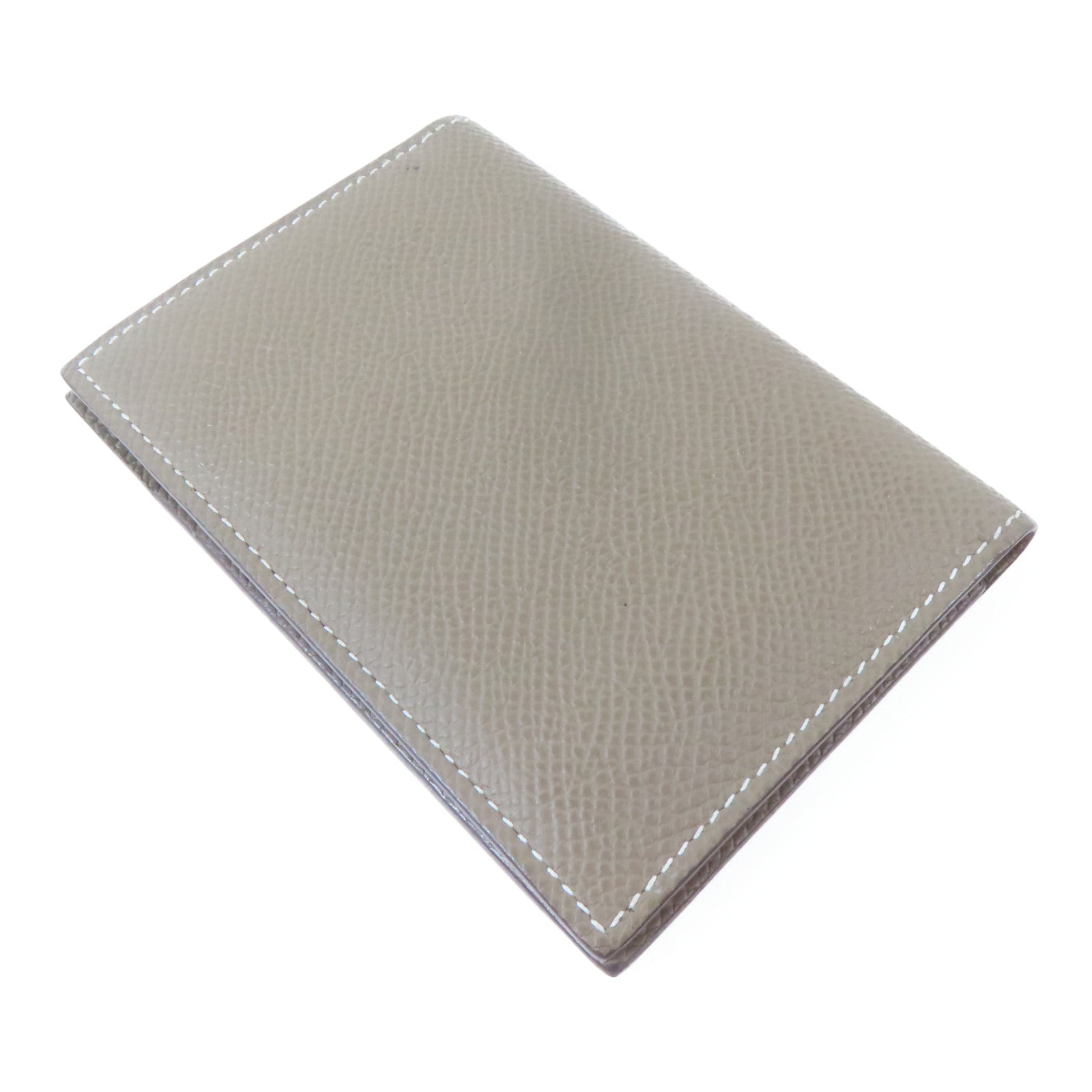 HERMES Epsom皮革MC2 Euclide Card Holder卡片套Etoupe/大象灰色