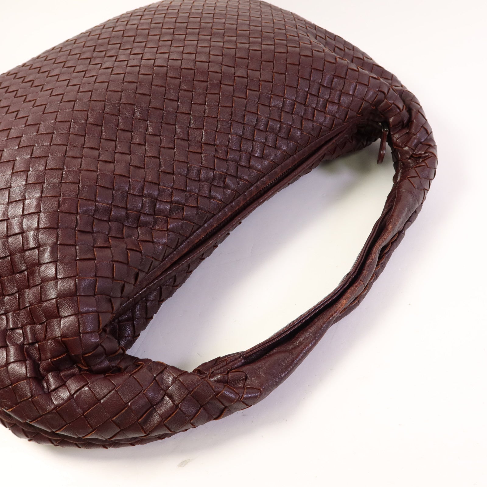 BOTTEGA VENETA 羊皮皮革Hobo Bag肩背袋