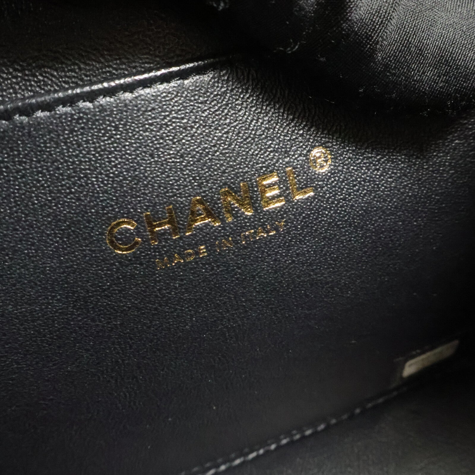 CHANEL 牛皮皮革Vanity Case手挽肩背兩用袋