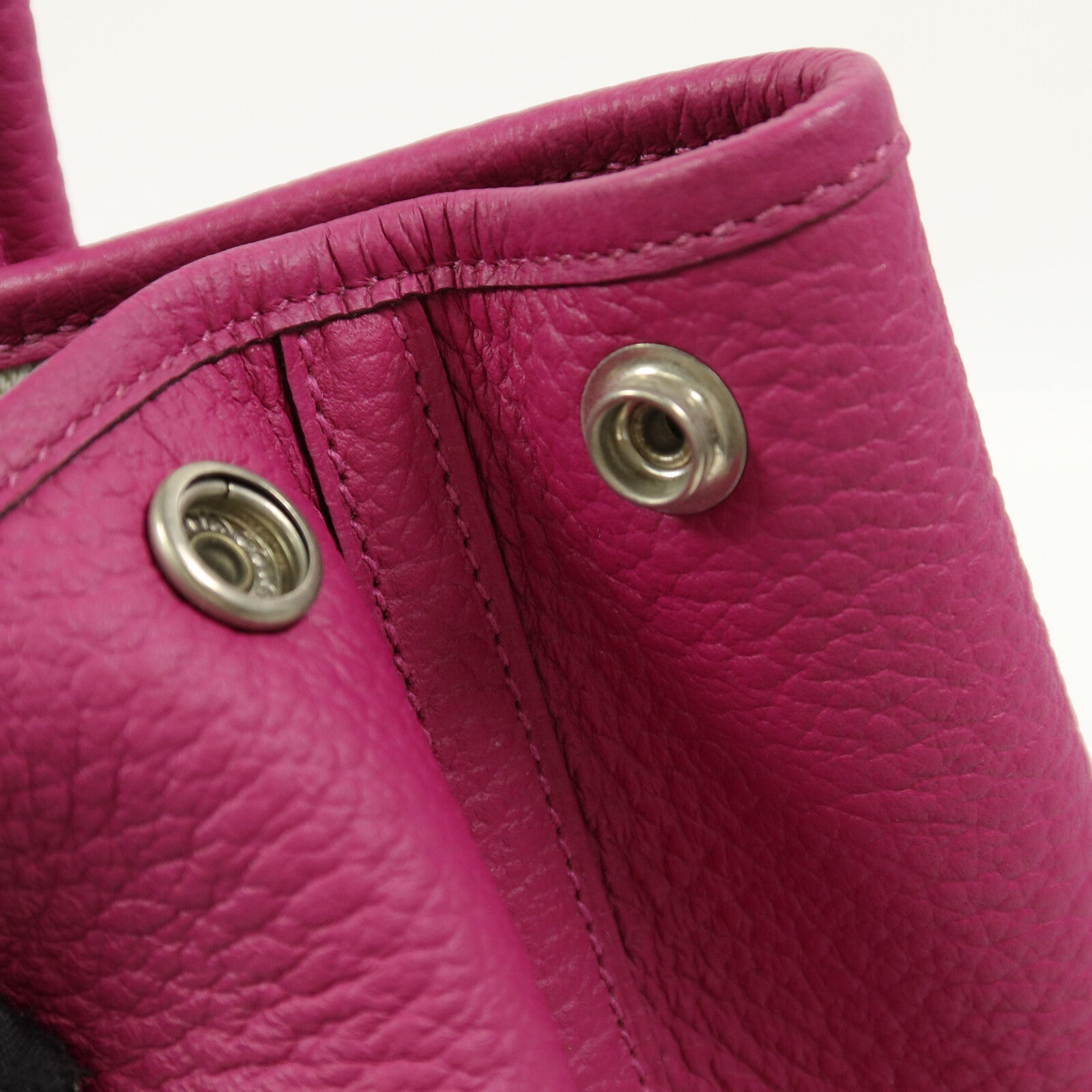HERMES Negonda皮革Garden Party TPM 30手挽袋