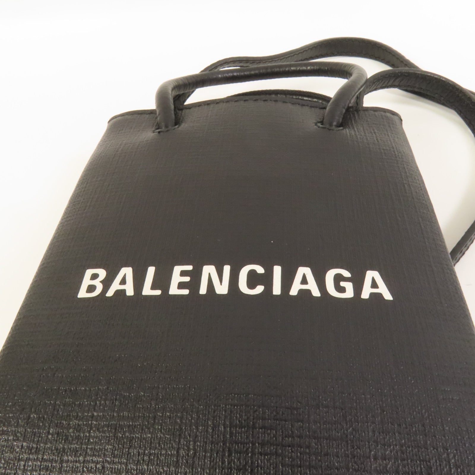 BALENCIAGA 牛皮皮革Phone Holder肩背袋