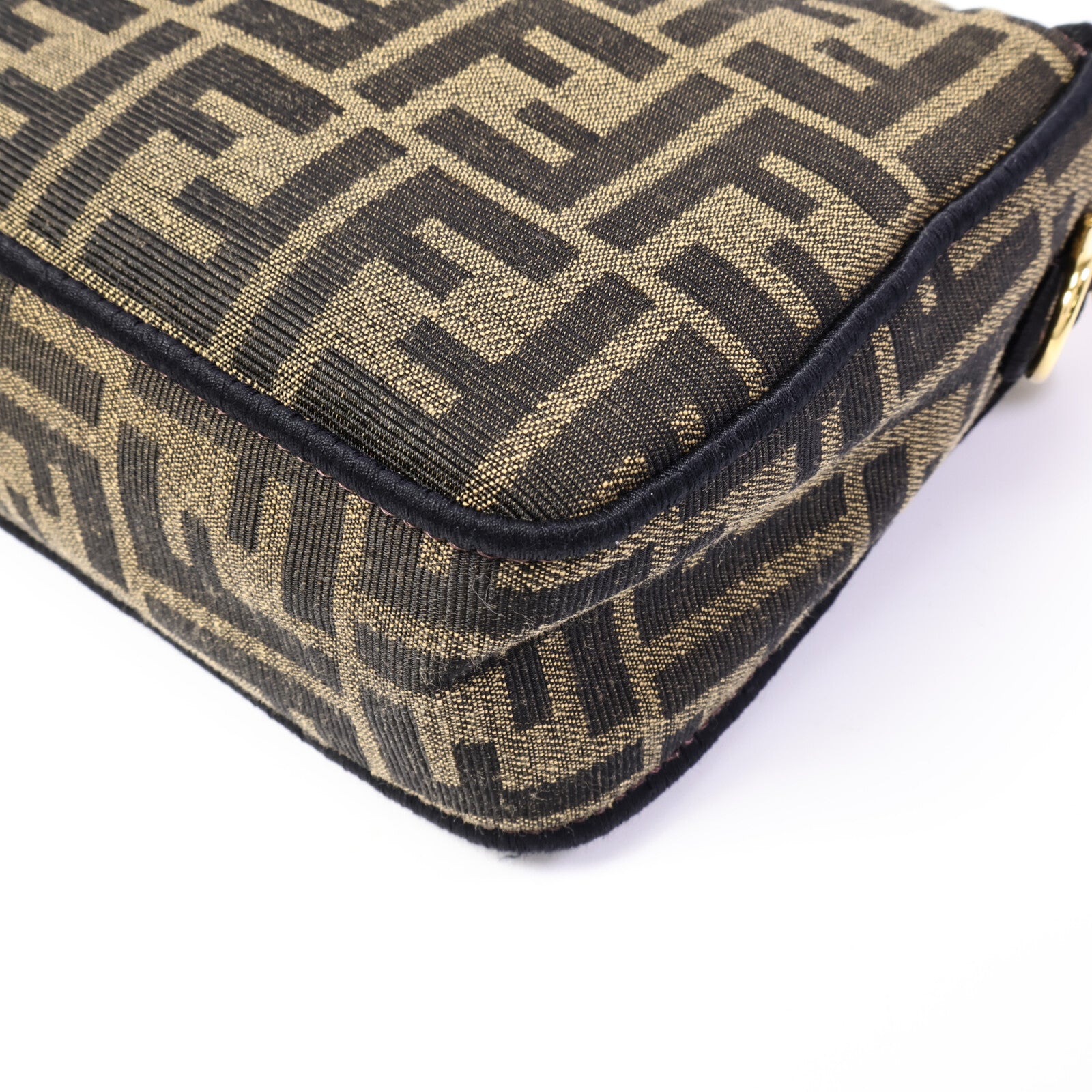 FENDI 帆布Baguette Bag手挽肩背兩用袋