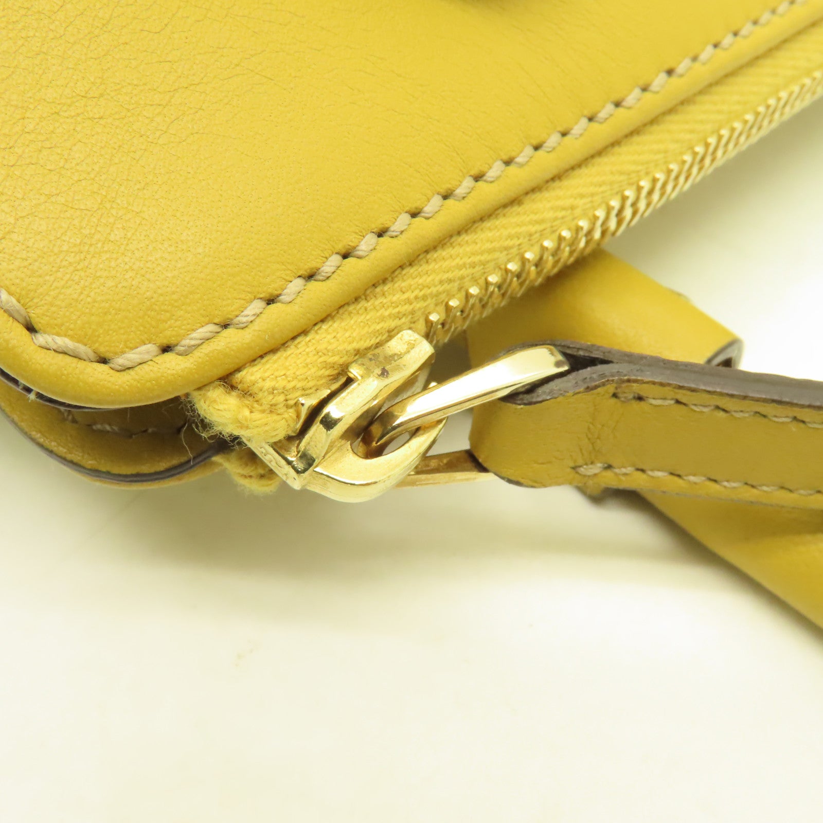 GUCCI 【激減優惠】牛皮皮革Shoulder Bag金扣肩背袋啡色