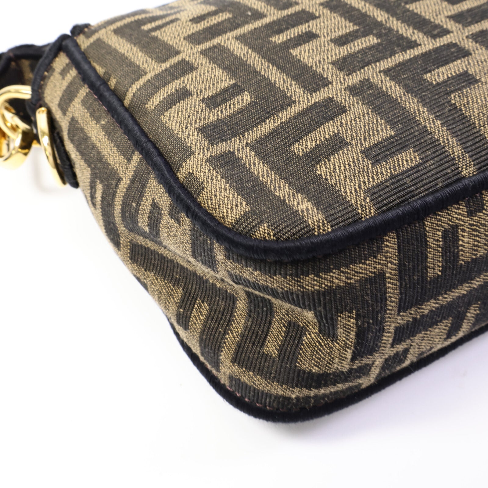 FENDI 帆布Baguette Bag手挽肩背兩用袋