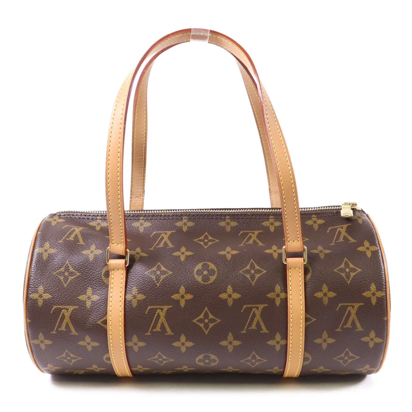 LOUIS VUITTON Monogram Papillon GM金扣手挽袋
