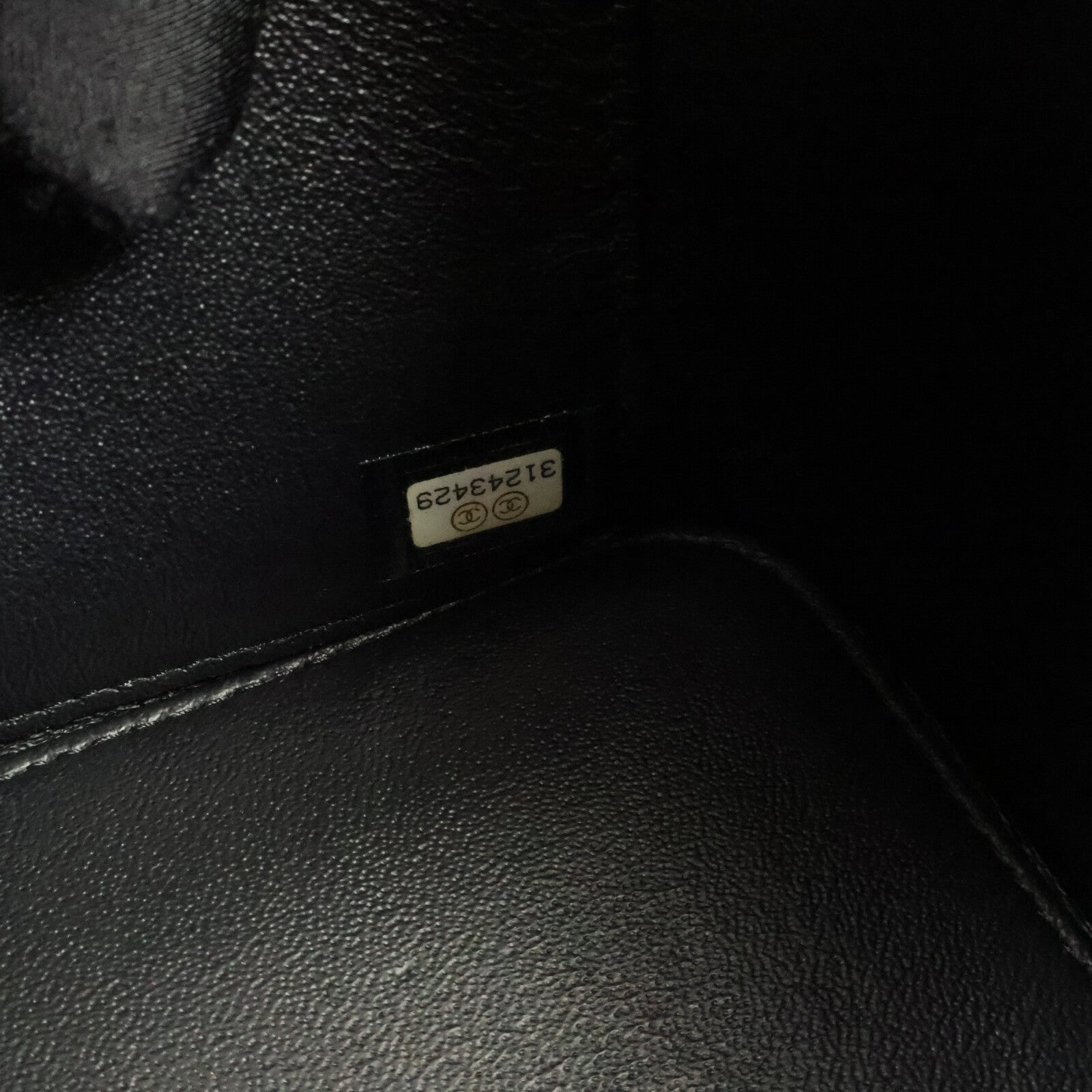 CHANEL 牛皮皮革Vanity Case手挽肩背兩用袋