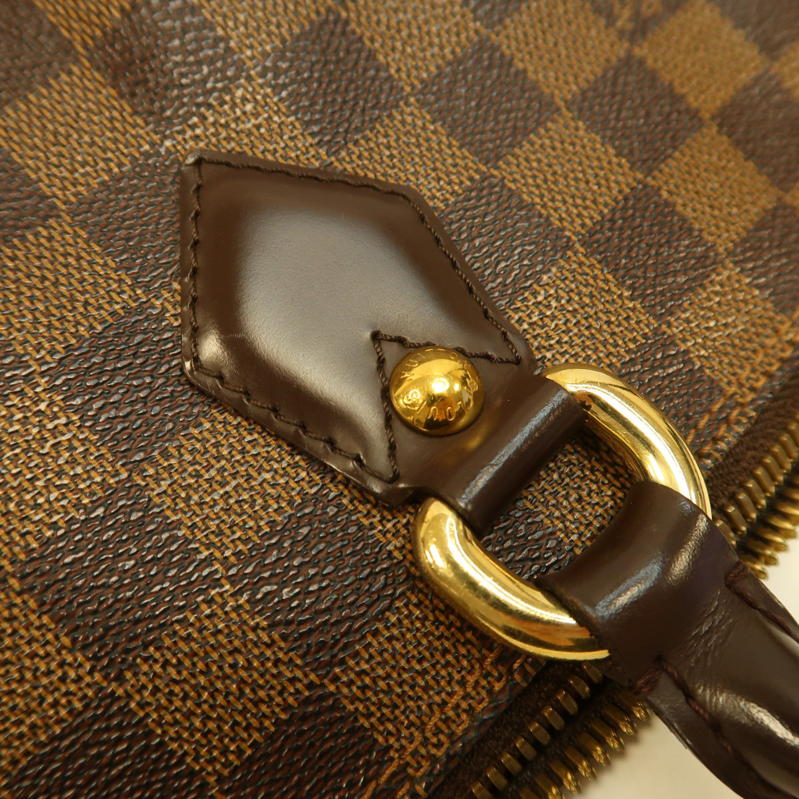 LOUIS VUITTON 【激減優惠】Damier Saleya MM金扣肩背袋啡色