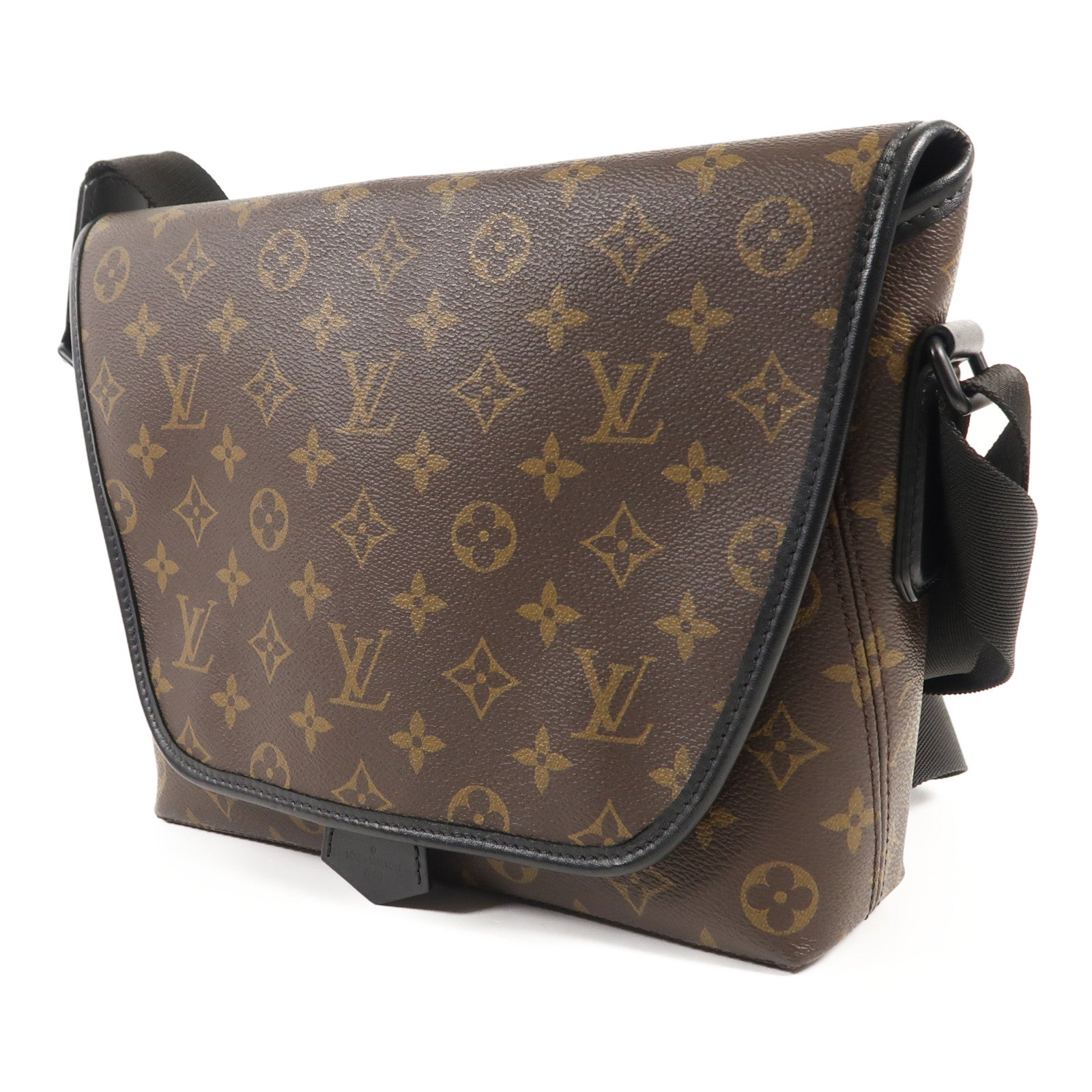 LOUIS VUITTON Monogram Magnetic Messenger Bag肩背袋棕色