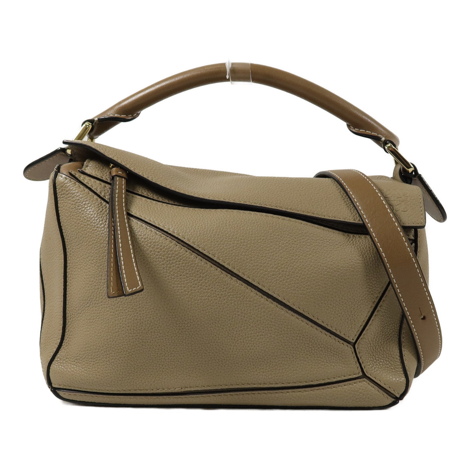 LOEWE 牛皮皮革Puzzle Small手挽肩背兩用袋