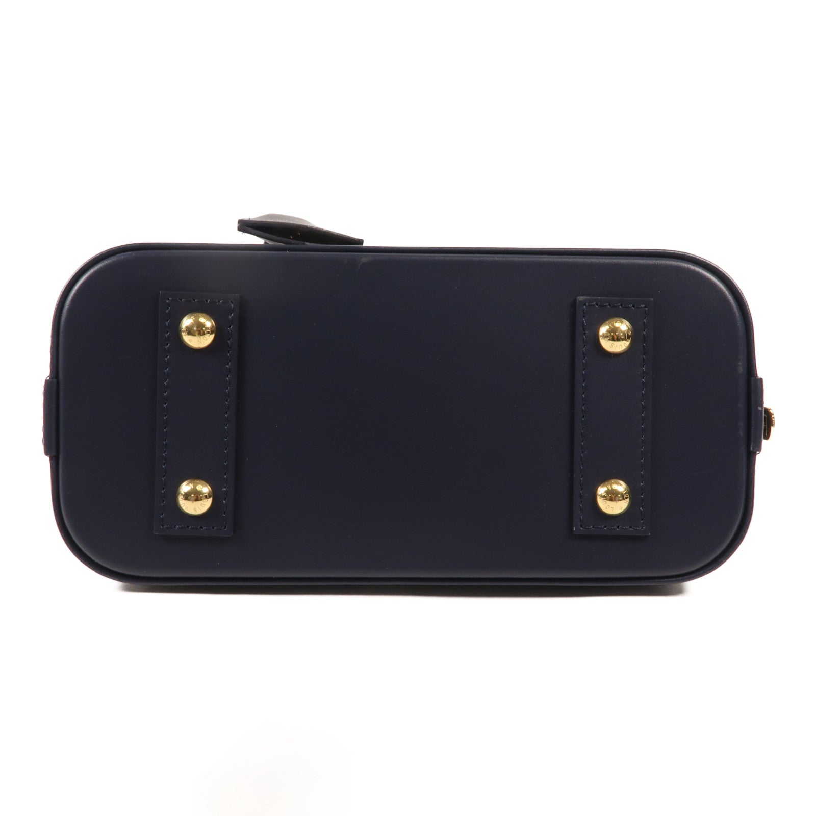 LOUIS VUITTON Malletage Alma BB金扣手挽肩背兩用袋