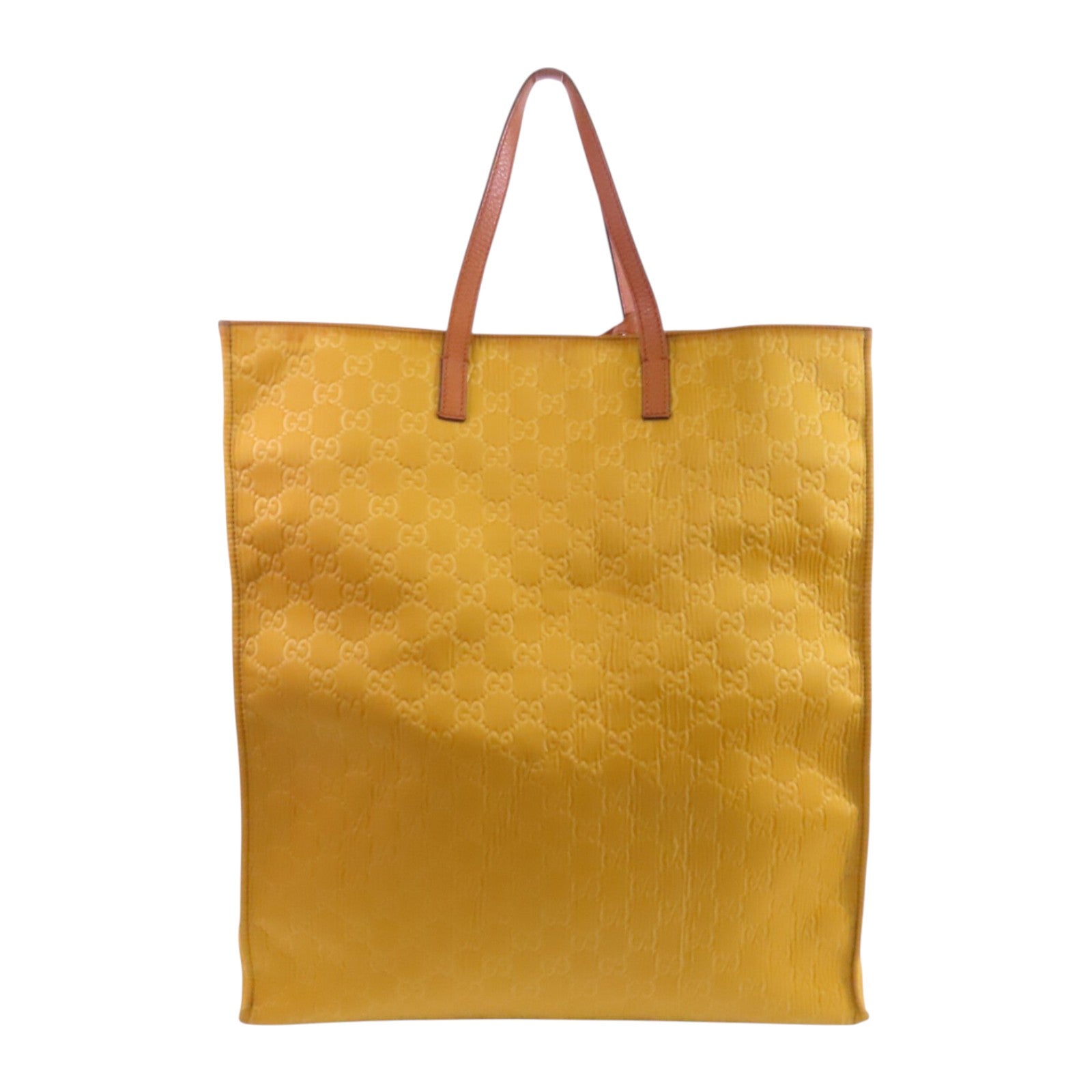 GUCCI 帆布Tote Bag銀扣手挽袋