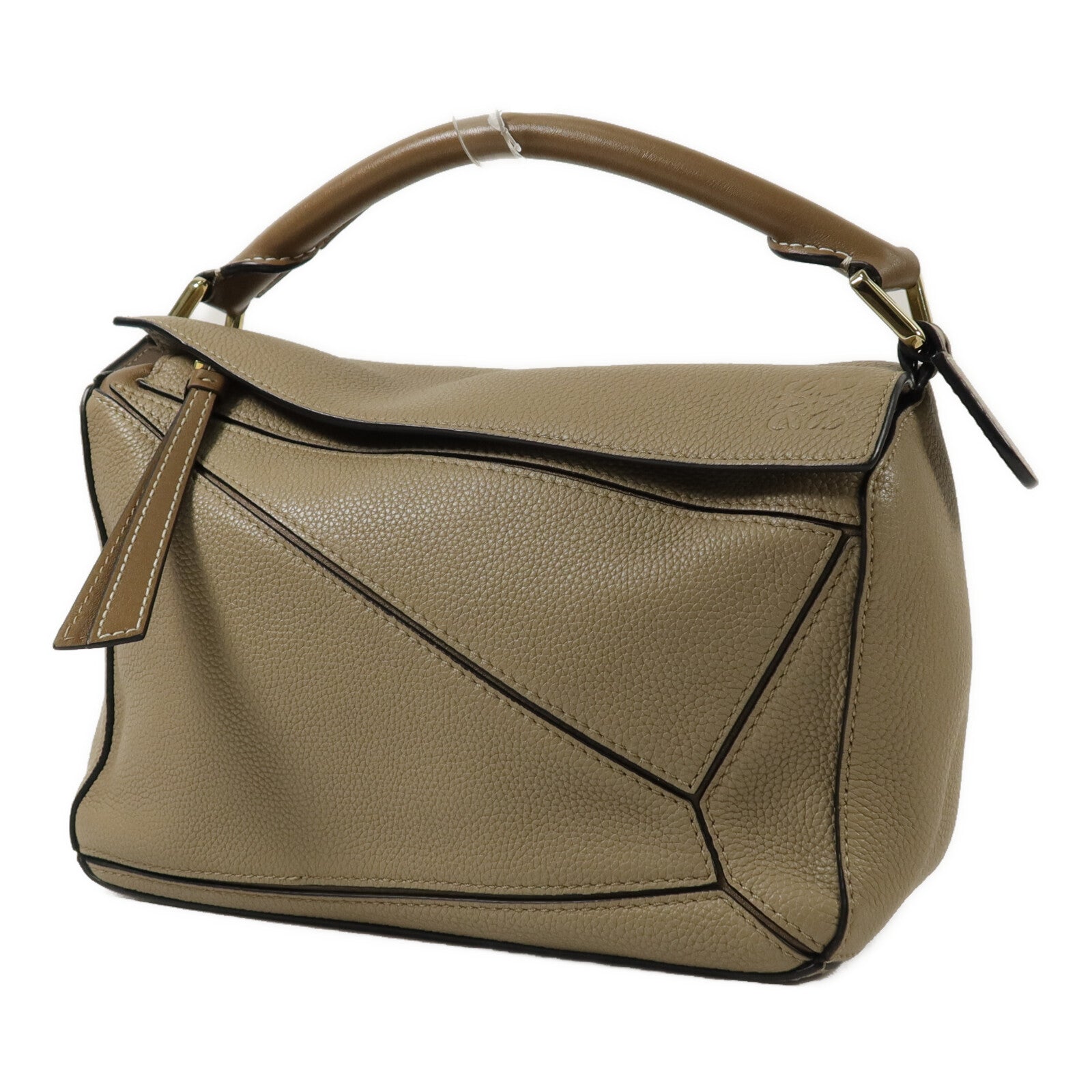 LOEWE 牛皮皮革Puzzle Small手挽肩背兩用袋
