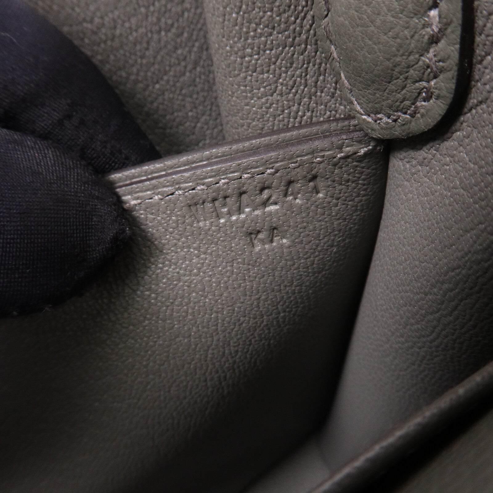 HERMES Evercolor皮革Roulis Mini銀扣肩背袋Giris Meyer