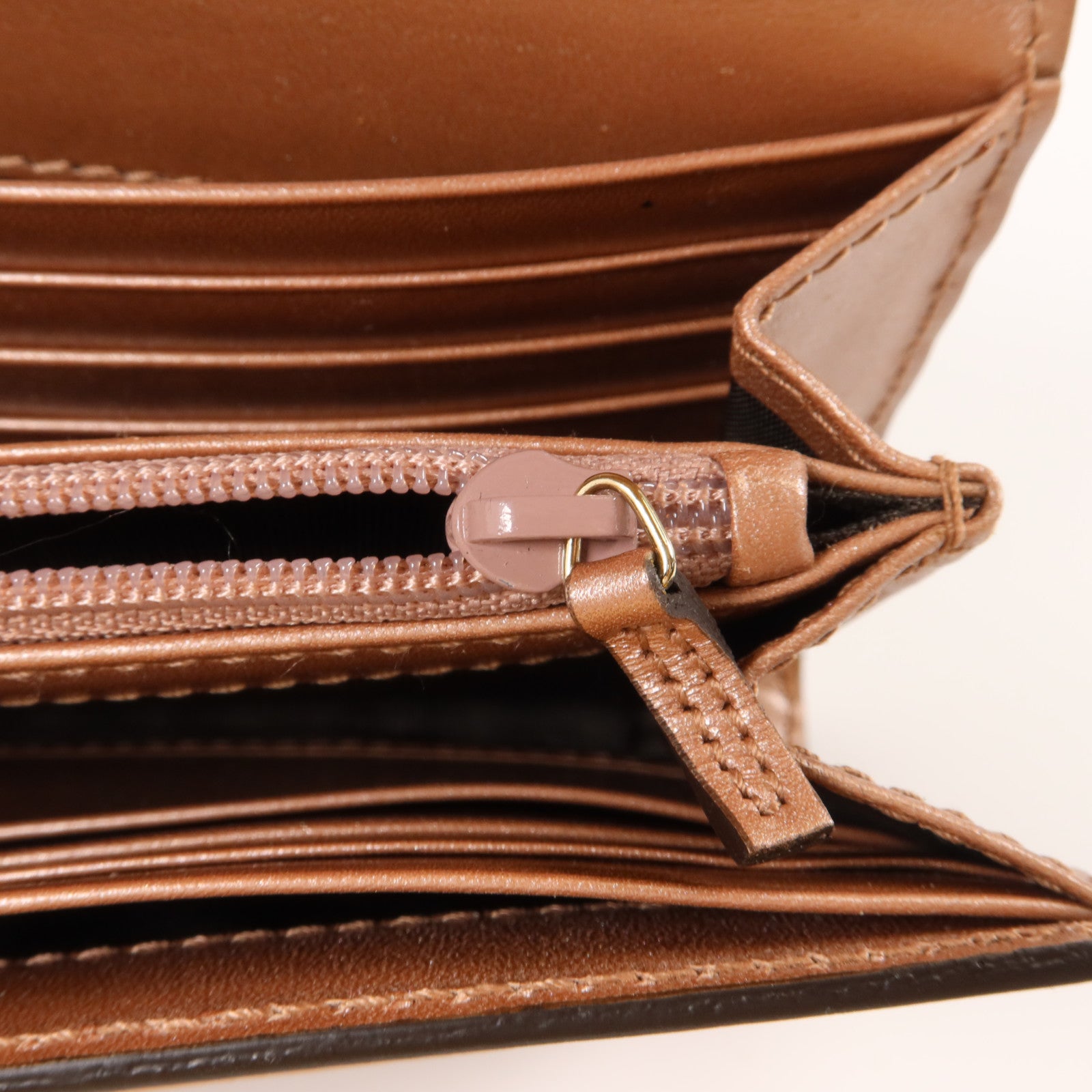 GUCCI 牛皮皮革Guccissima Long Wallet長錢包