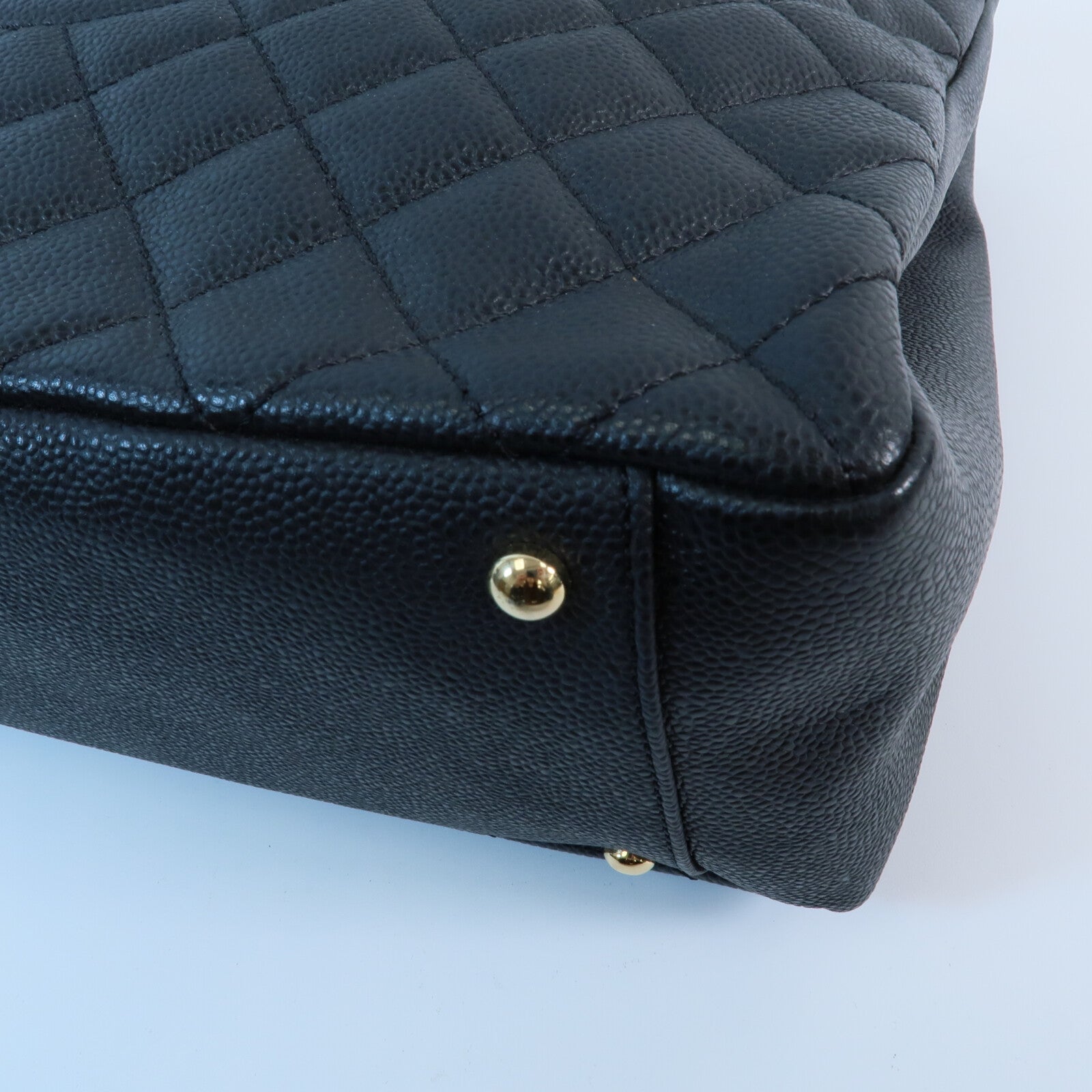 CHANEL 牛皮皮革GST Grand Shopping Tote Bag鏈帶手挽袋