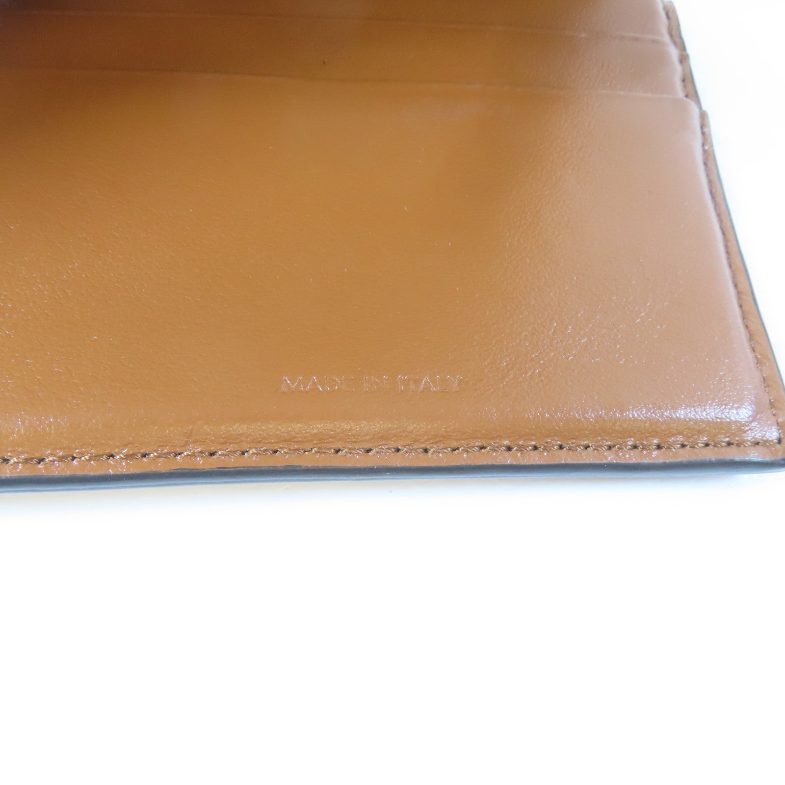 CELINE 帆布Triomphe Wallet金扣錢包啡色