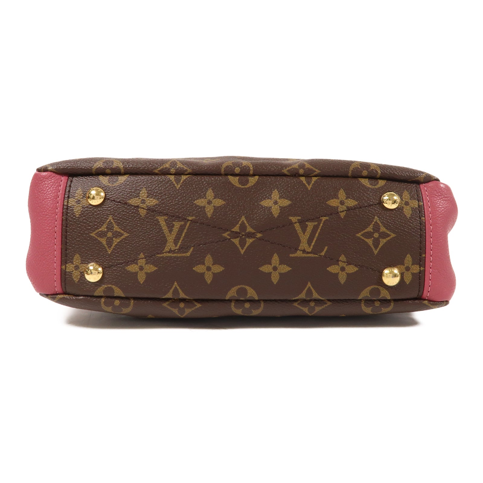 LOUIS VUITTON Monogram Pallas BB金扣手挽肩背兩用袋
