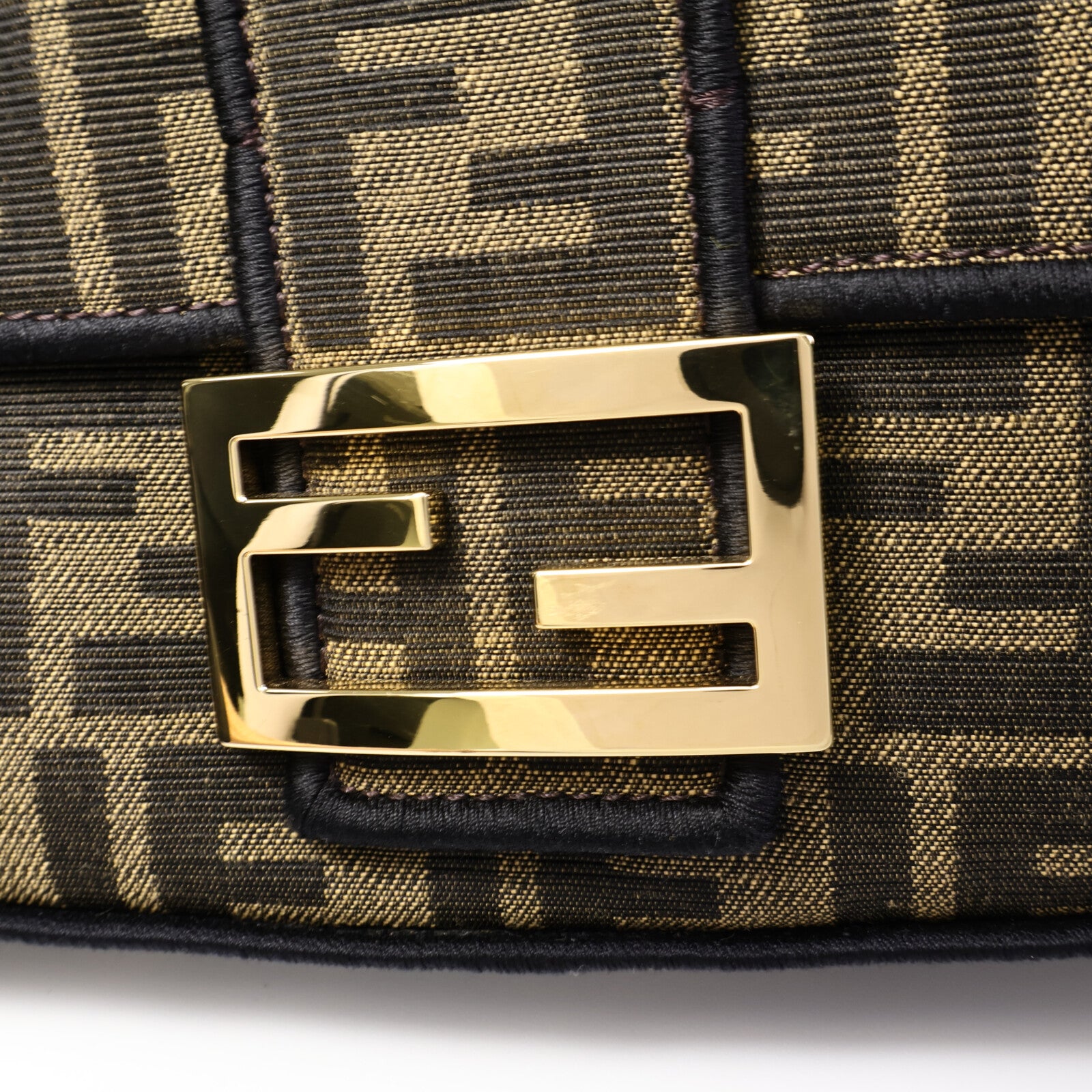 FENDI 帆布Baguette Bag手挽肩背兩用袋