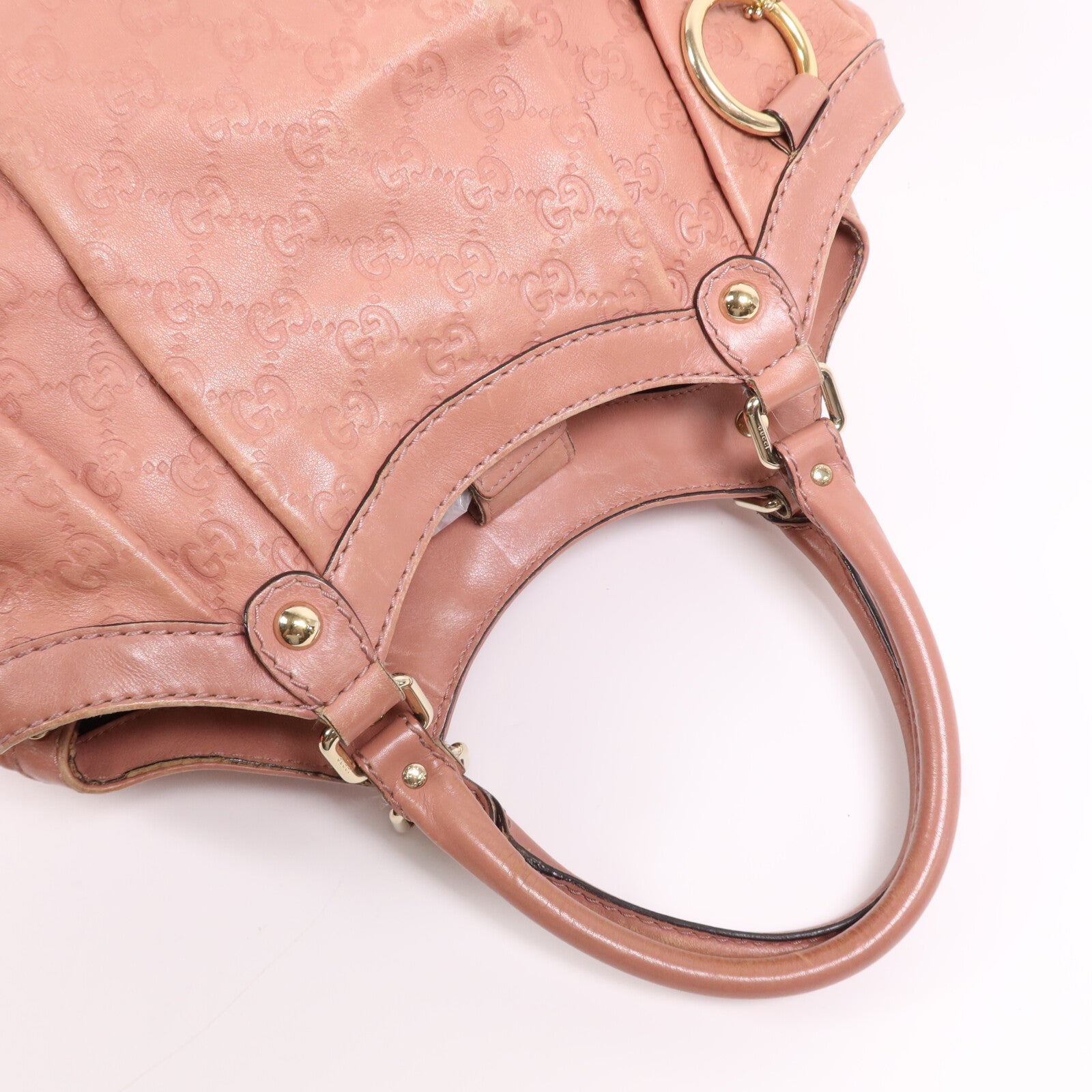 GUCCI 牛皮皮革Shoulder Bag金扣肩背袋