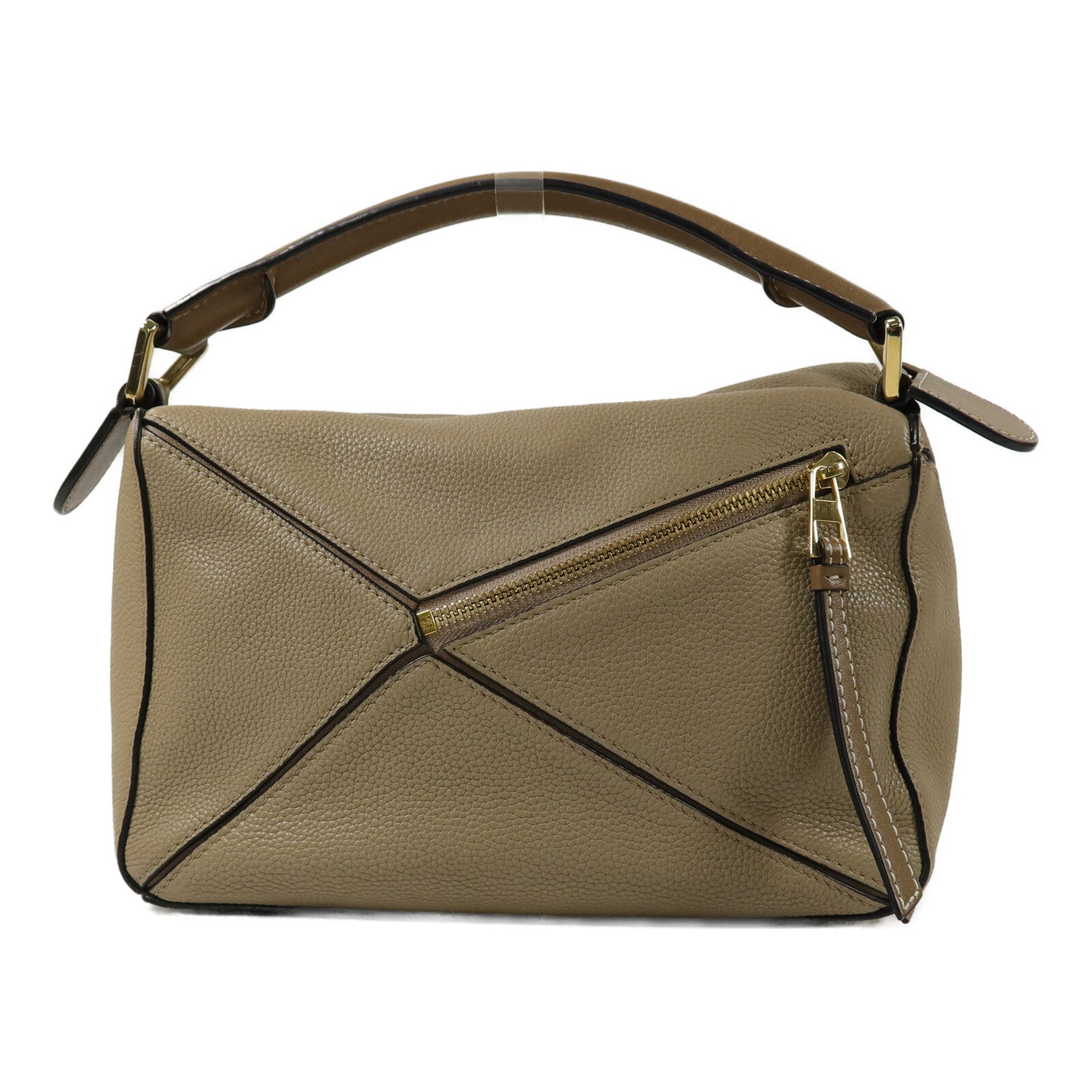 LOEWE 牛皮皮革Puzzle Small手挽肩背兩用袋