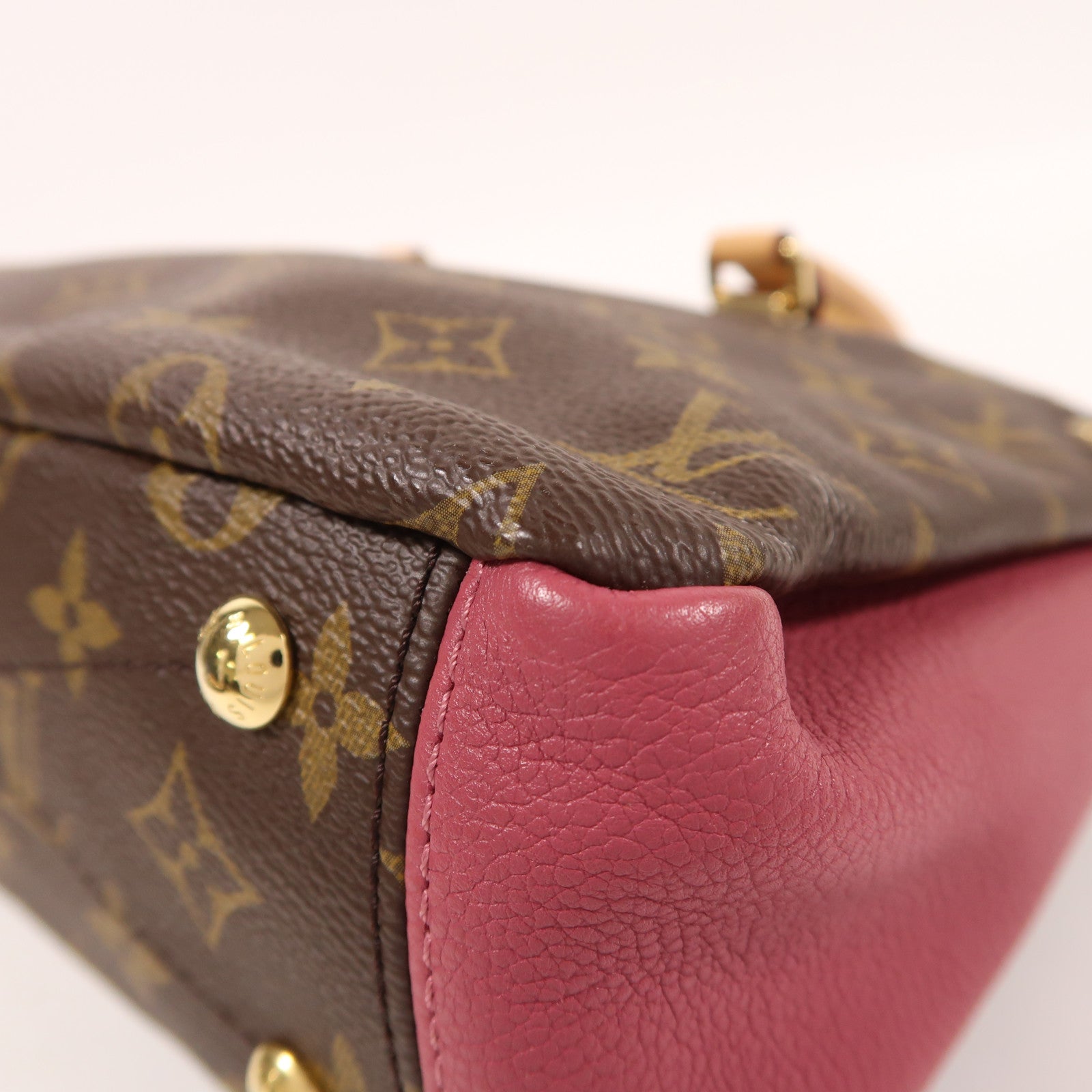 LOUIS VUITTON Monogram Pallas BB金扣手挽肩背兩用袋