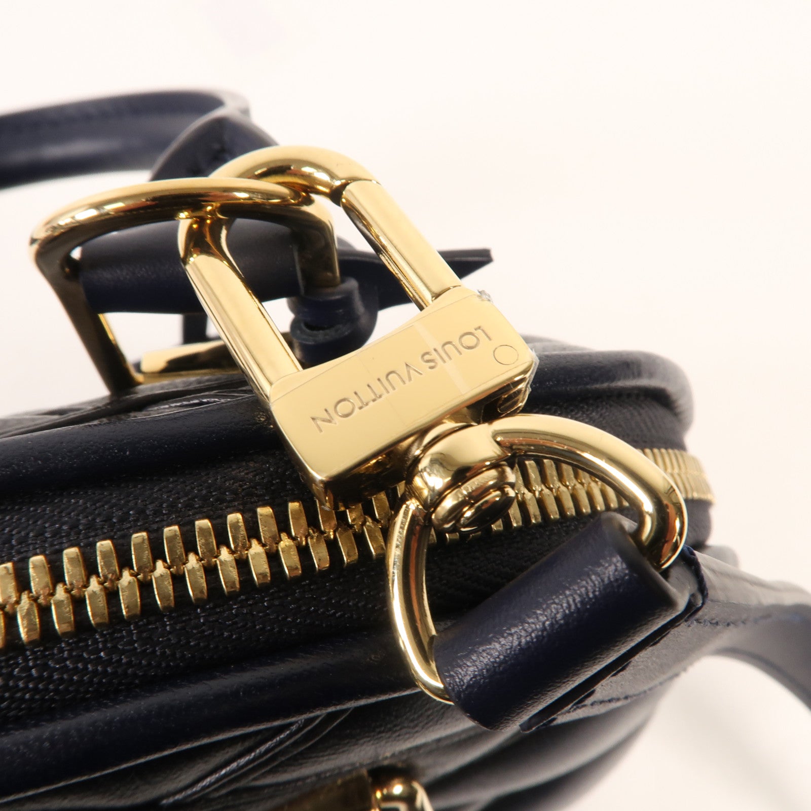 LOUIS VUITTON 【激減優惠】Malletage Alma BB金扣手挽肩背兩用袋