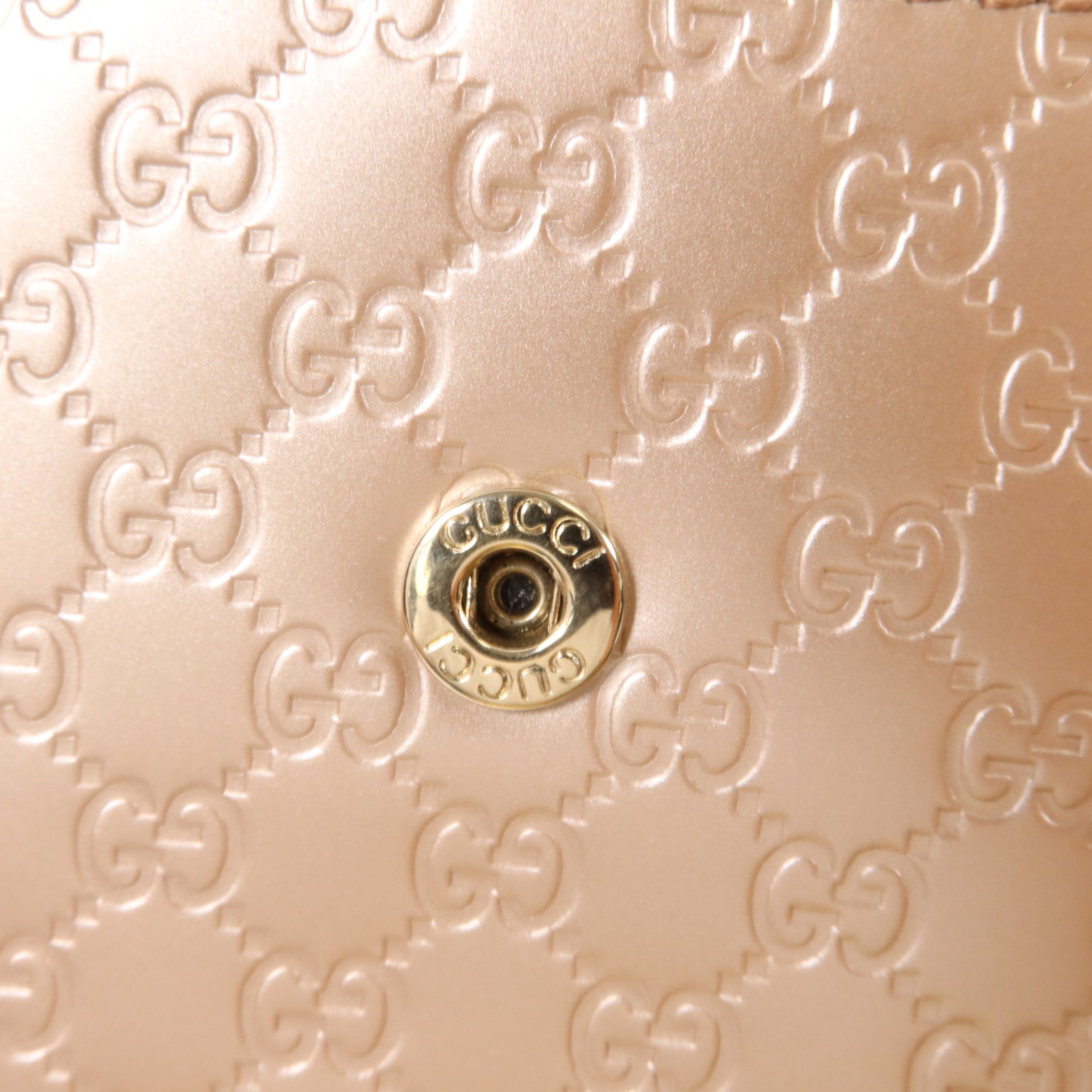 GUCCI 牛皮皮革Guccissima Long Wallet長錢包