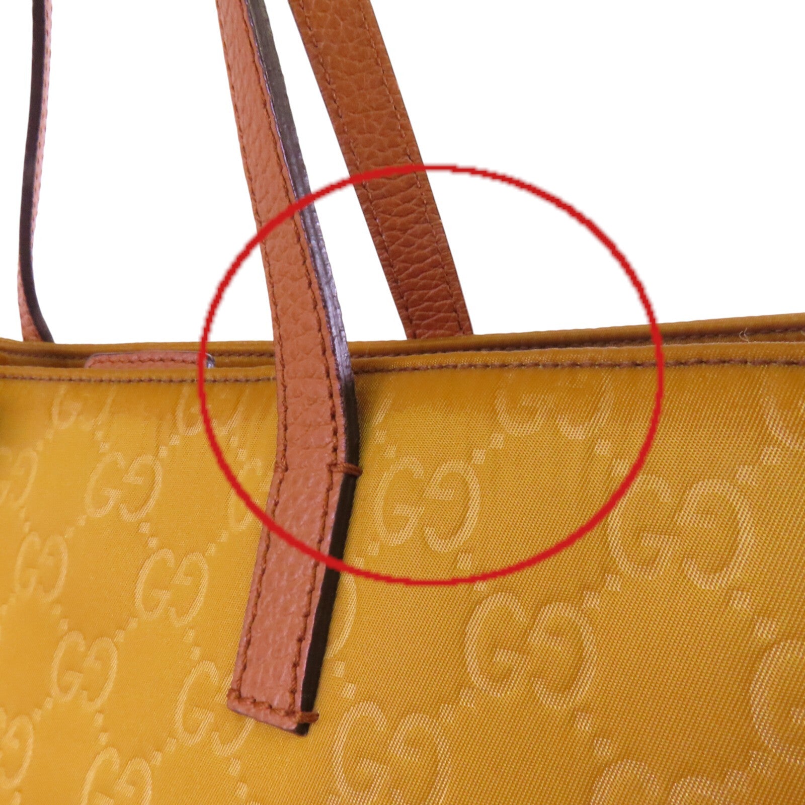 GUCCI 帆布Tote Bag銀扣手挽袋