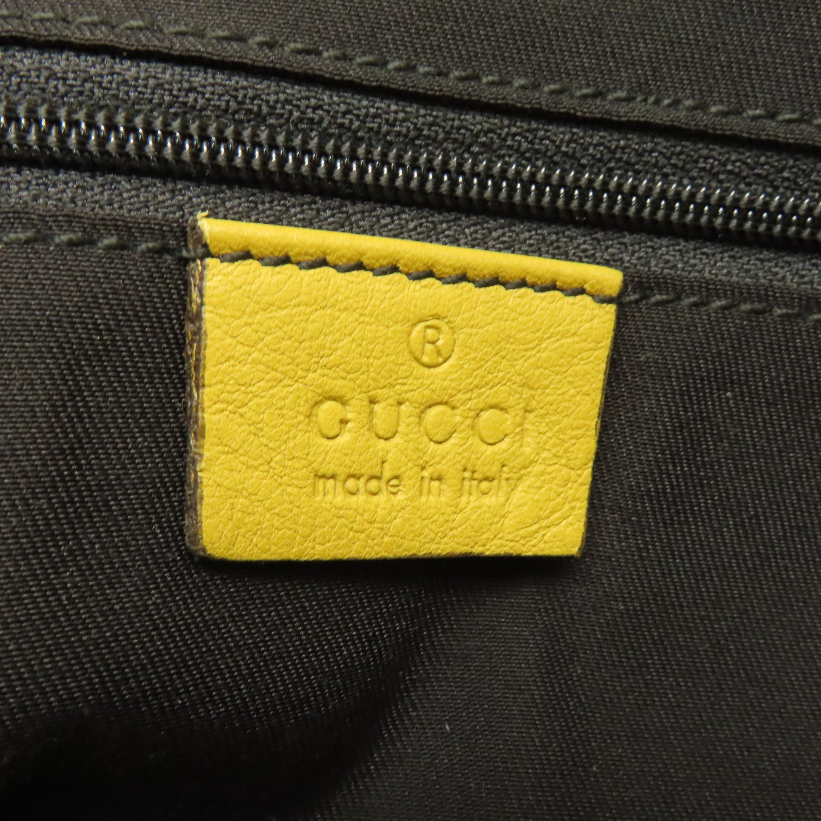 GUCCI 【激減優惠】牛皮皮革Shoulder Bag金扣肩背袋啡色
