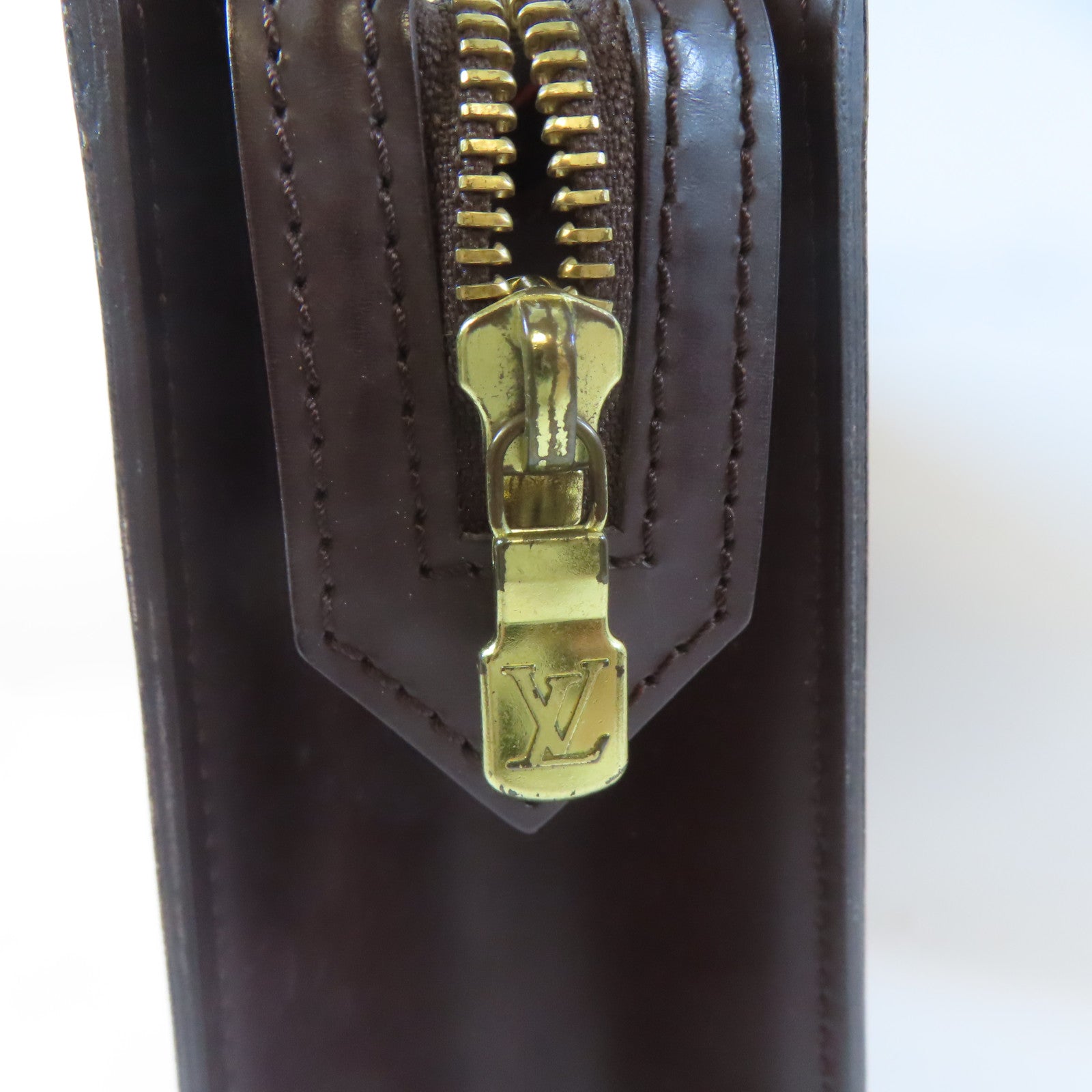 LOUIS VUITTON LV GHW Venice PM Handbag Shoulder Tote Bag N51145 Damier Brown