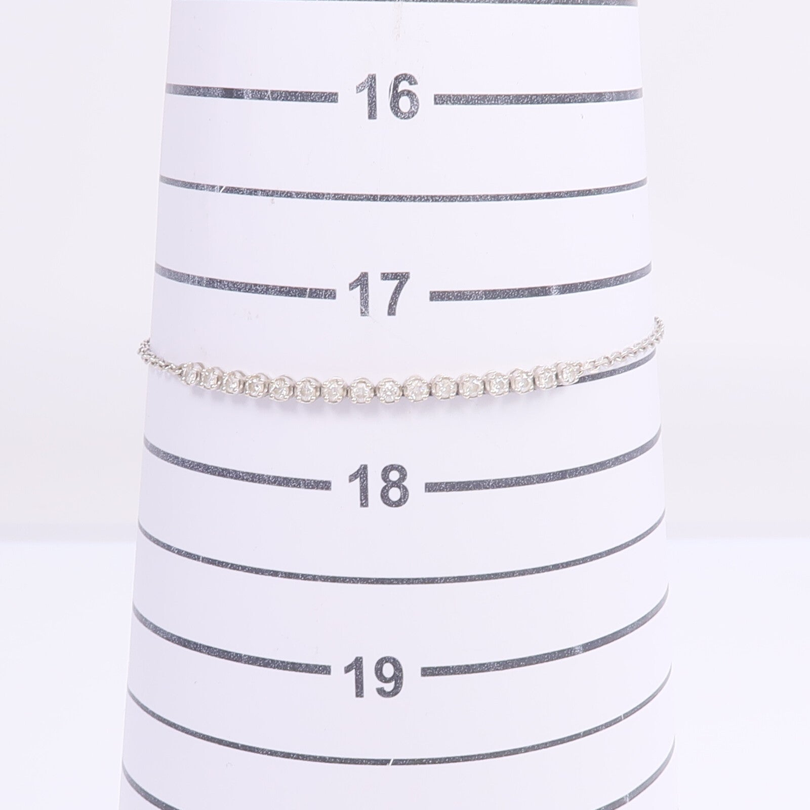 JEWELRY 18K白金Diamond Bracelet鑽石手鏈