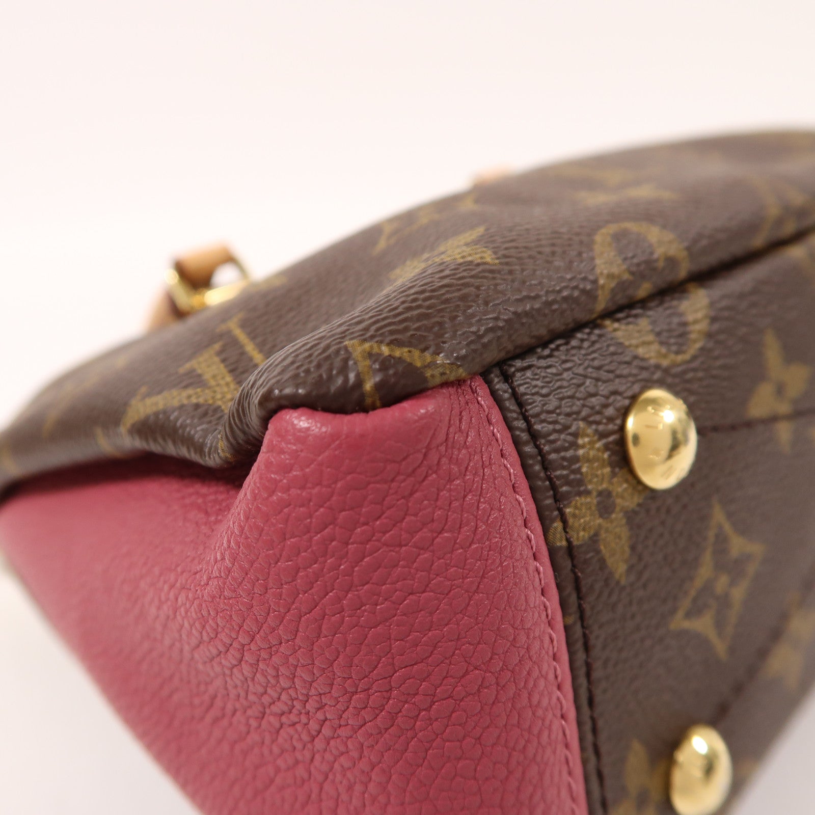 LOUIS VUITTON Monogram Pallas BB金扣手挽肩背兩用袋