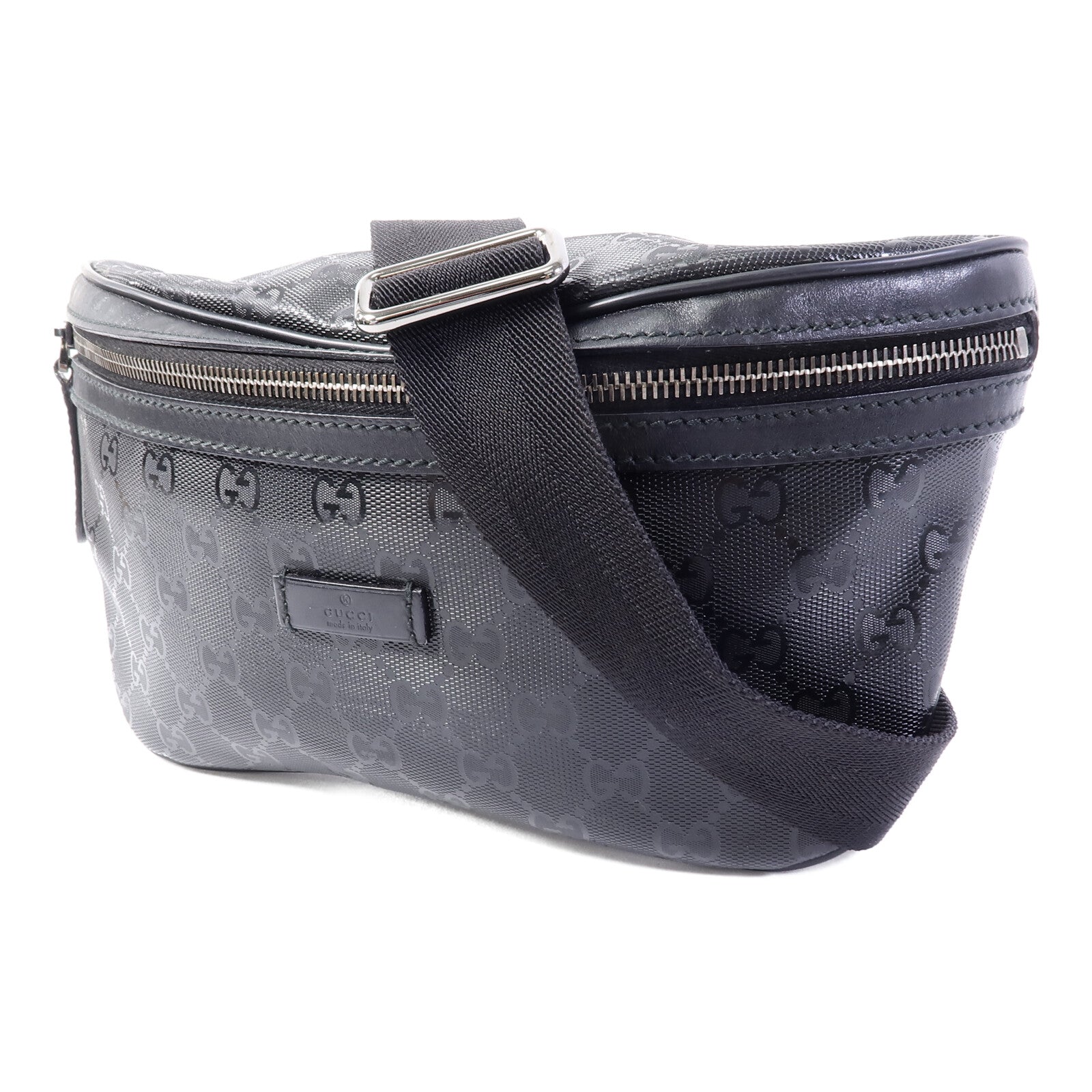 GUCCI 塗層帆布GG Imprime Waist Bag腰包