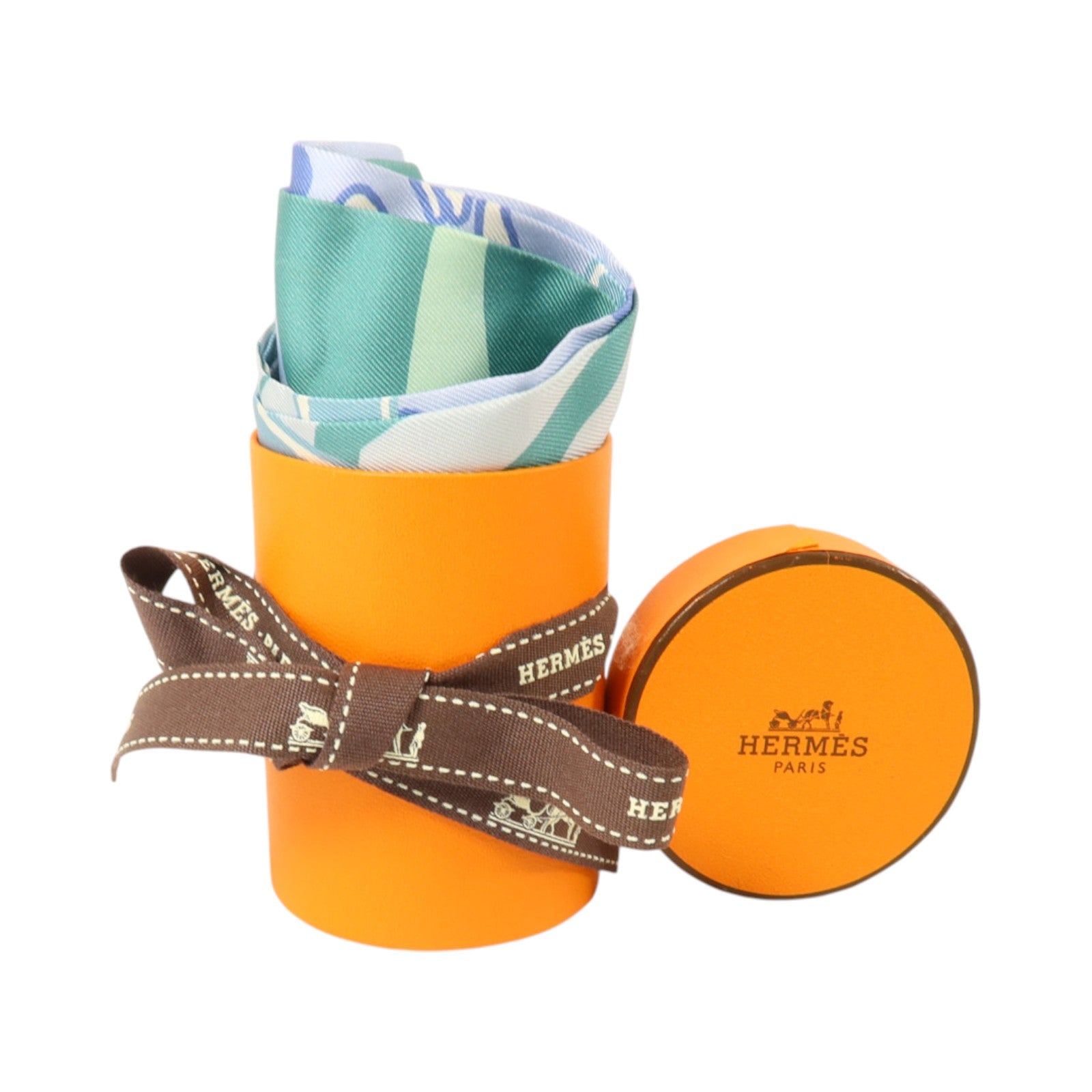 HERMES 絲質Twilly絲巾