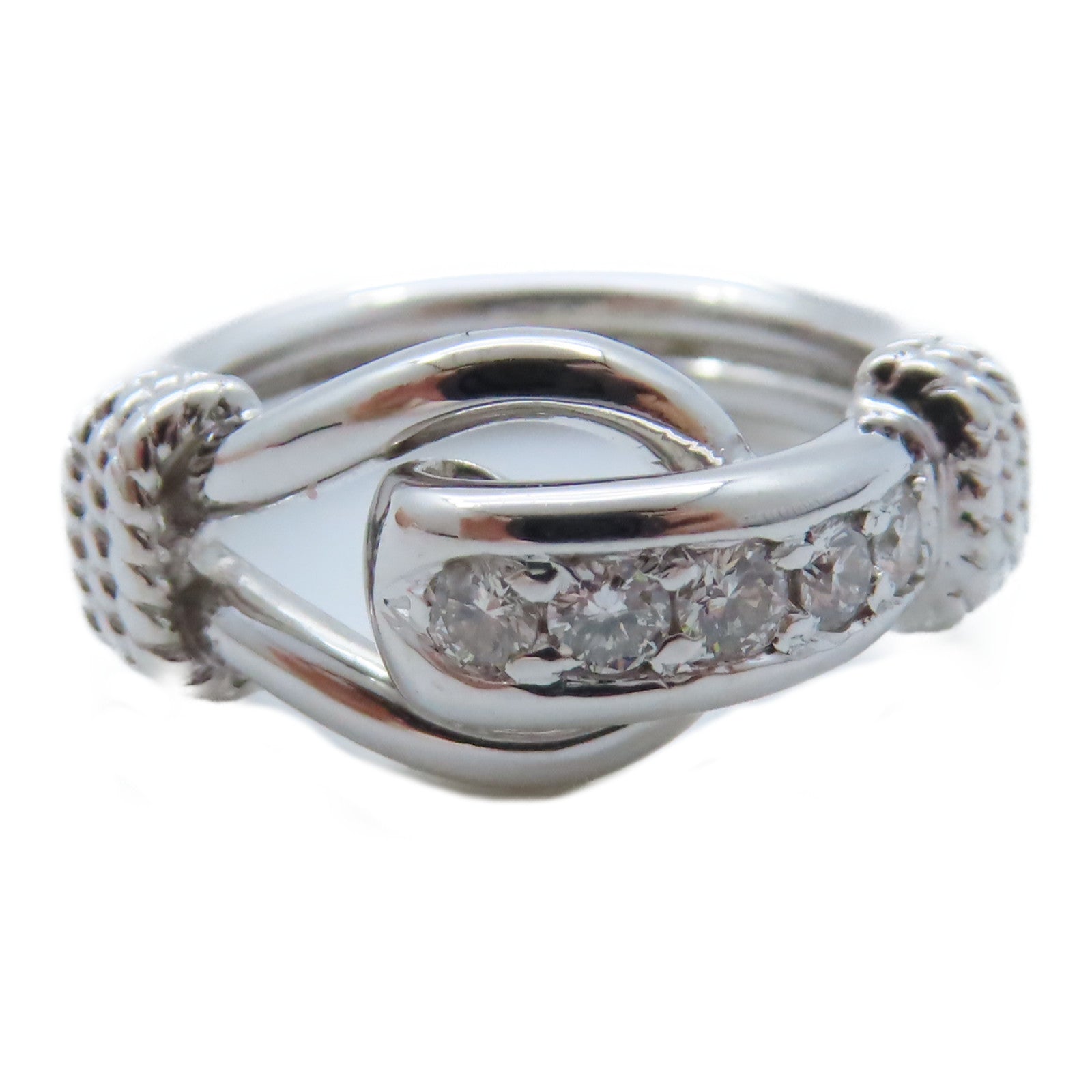 JEWELRY 18K白金/Diamond Ring 0.21ct5
