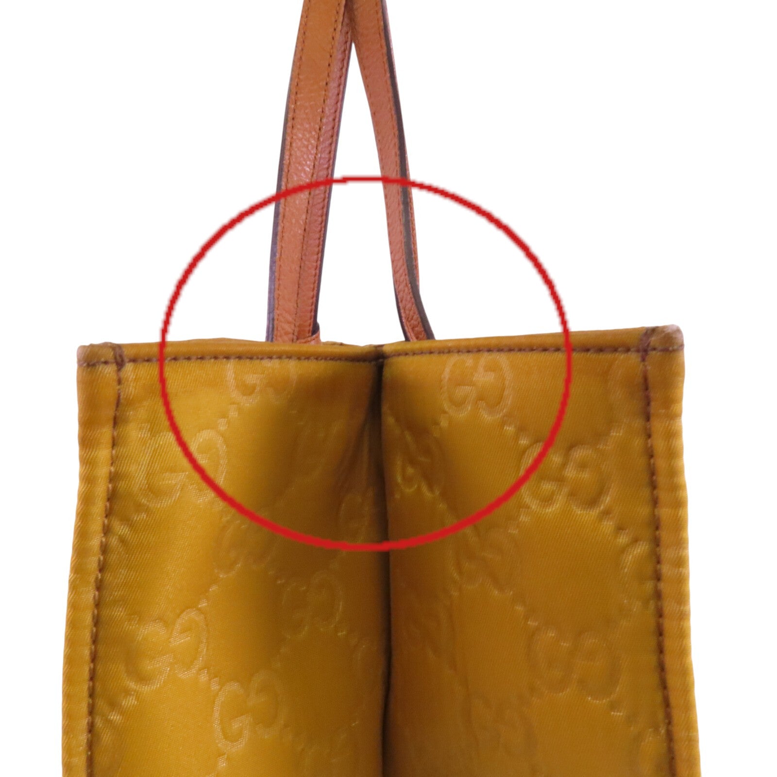 GUCCI 帆布Tote Bag銀扣手挽袋