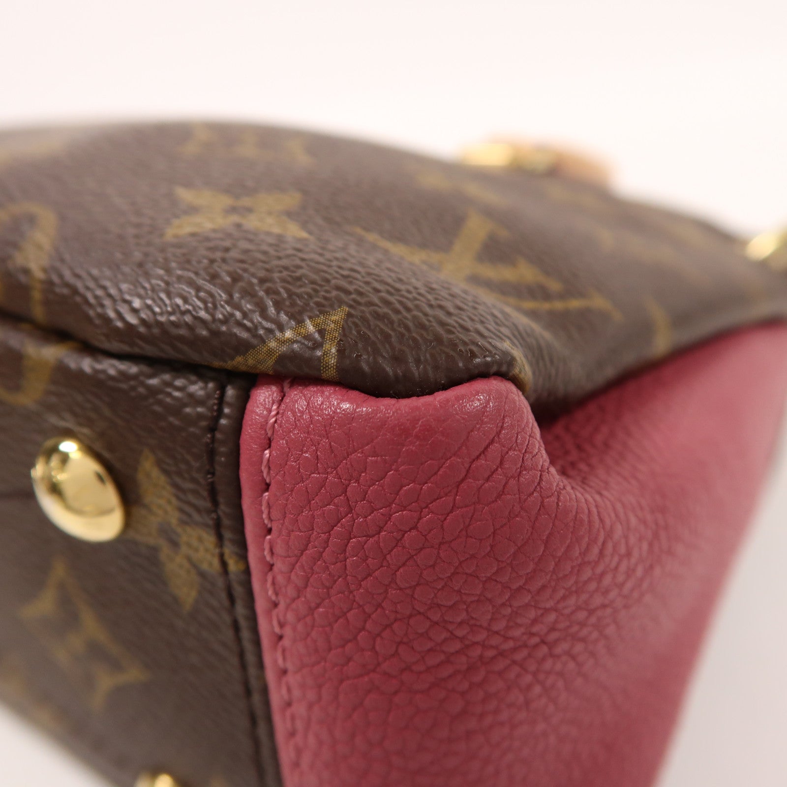 LOUIS VUITTON Monogram Pallas BB金扣手挽肩背兩用袋