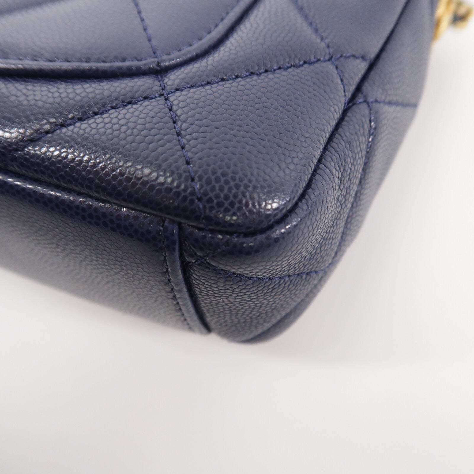 CHANEL 牛皮皮革Chain Shoulder鏈帶肩背袋