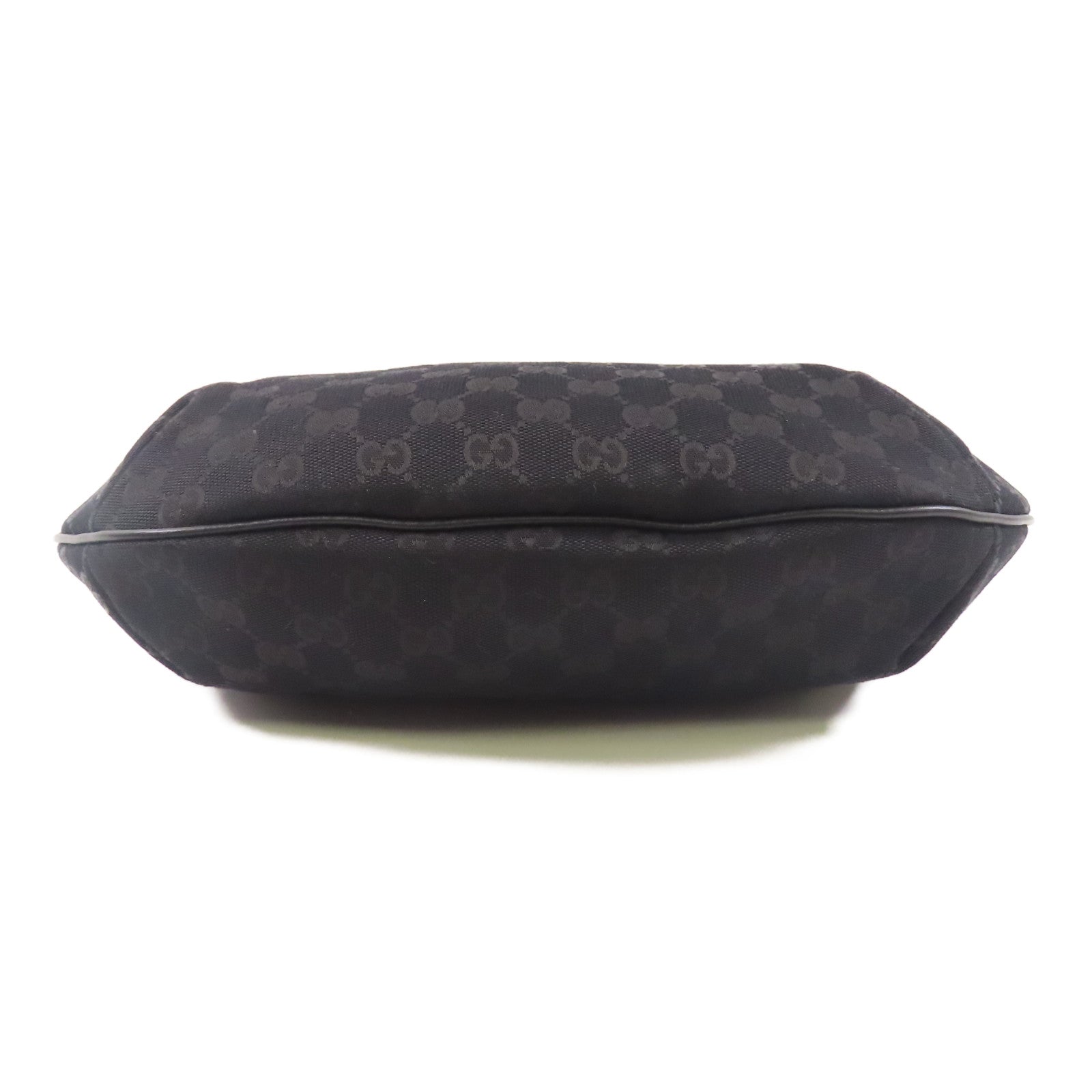 GUCCI 帆布Shoulder Bag銀扣肩背袋