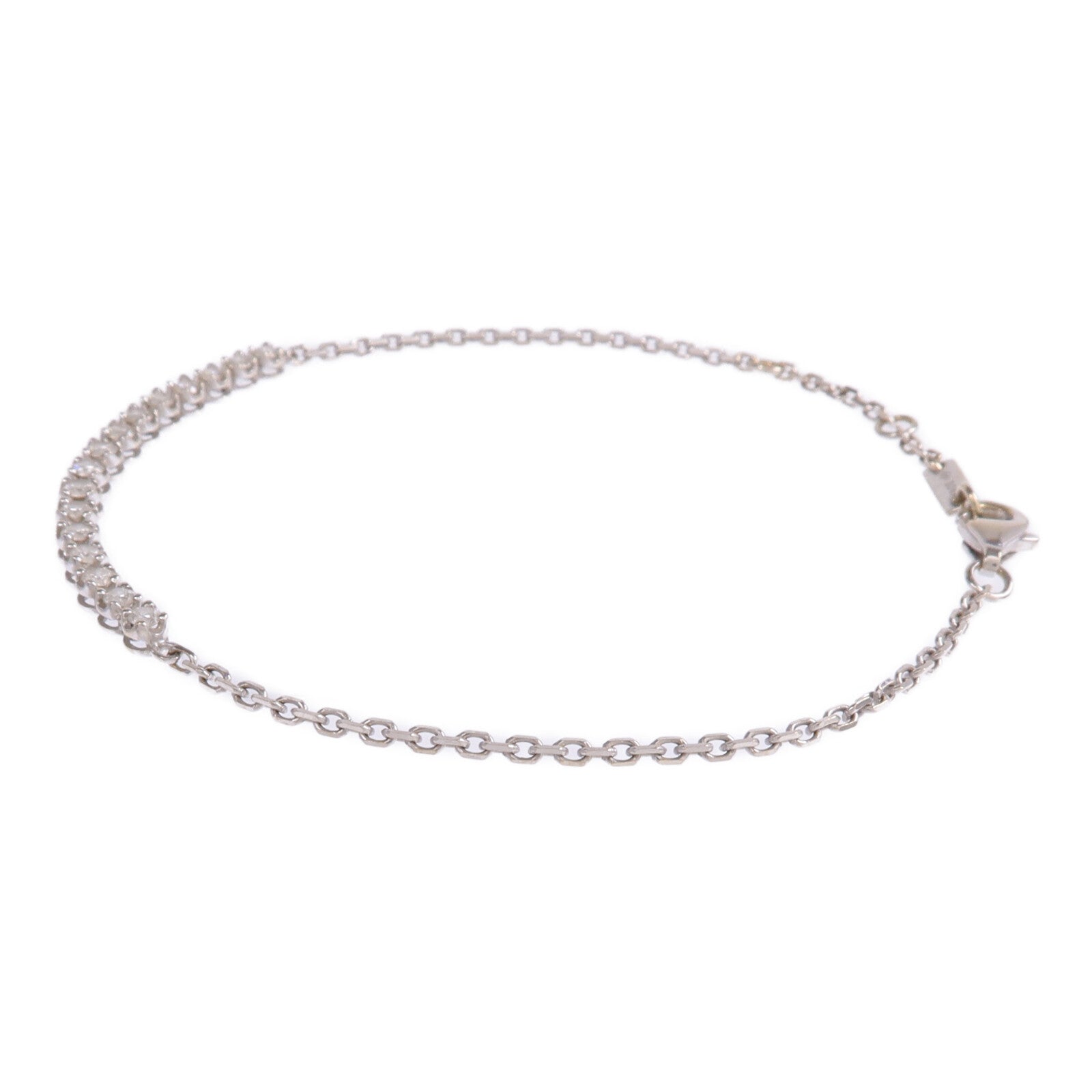 JEWELRY 18K白金Diamond Bracelet鑽石手鏈