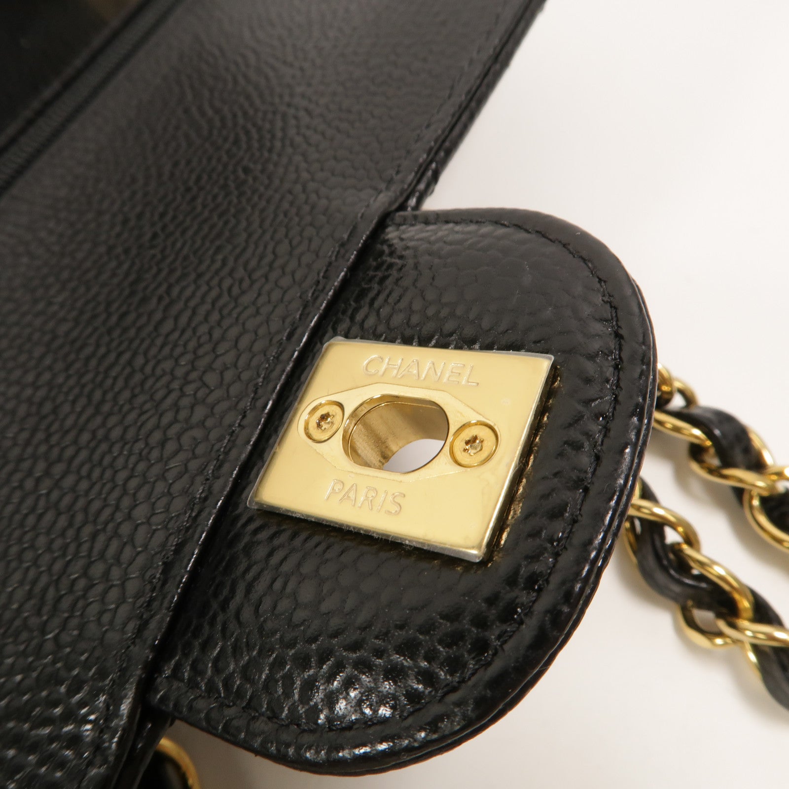CHANEL 牛皮皮革Classic 25鏈帶肩背袋