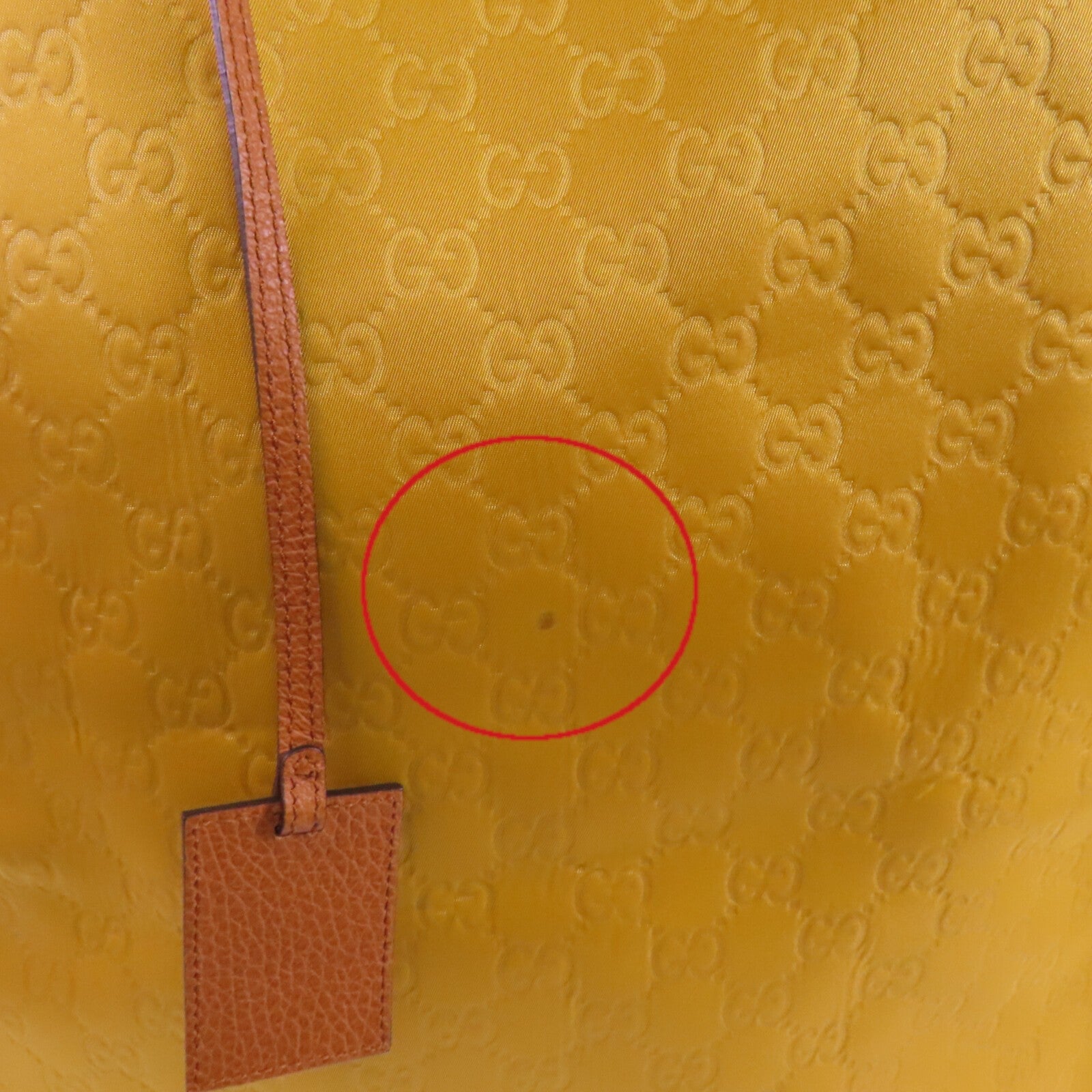 GUCCI 帆布Tote Bag銀扣手挽袋