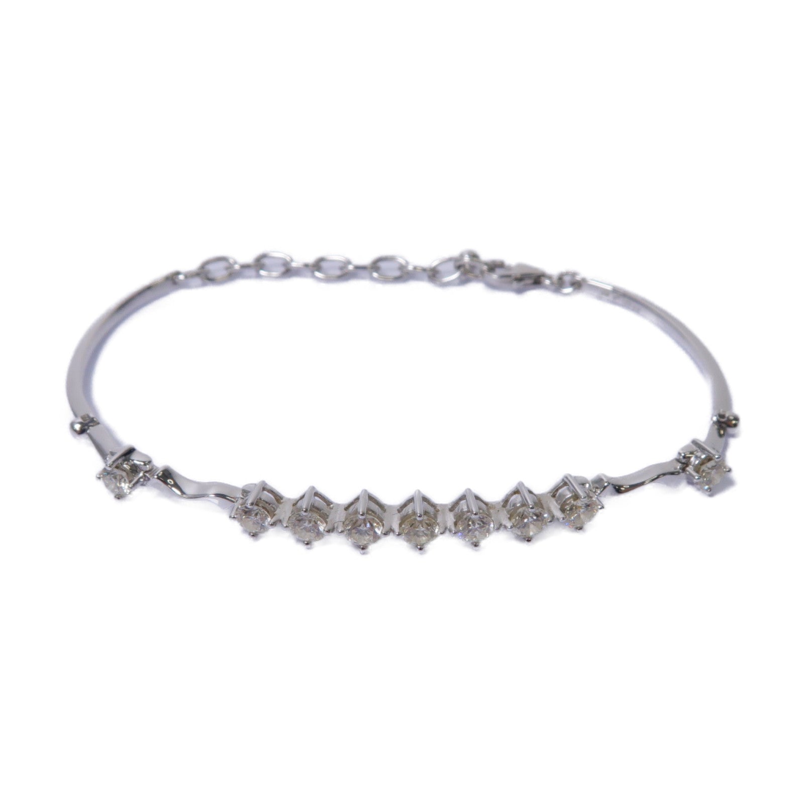 JEWELRY 【激減優惠】18K白金Diamond Bracelet 1.44ct鑽石手鏈